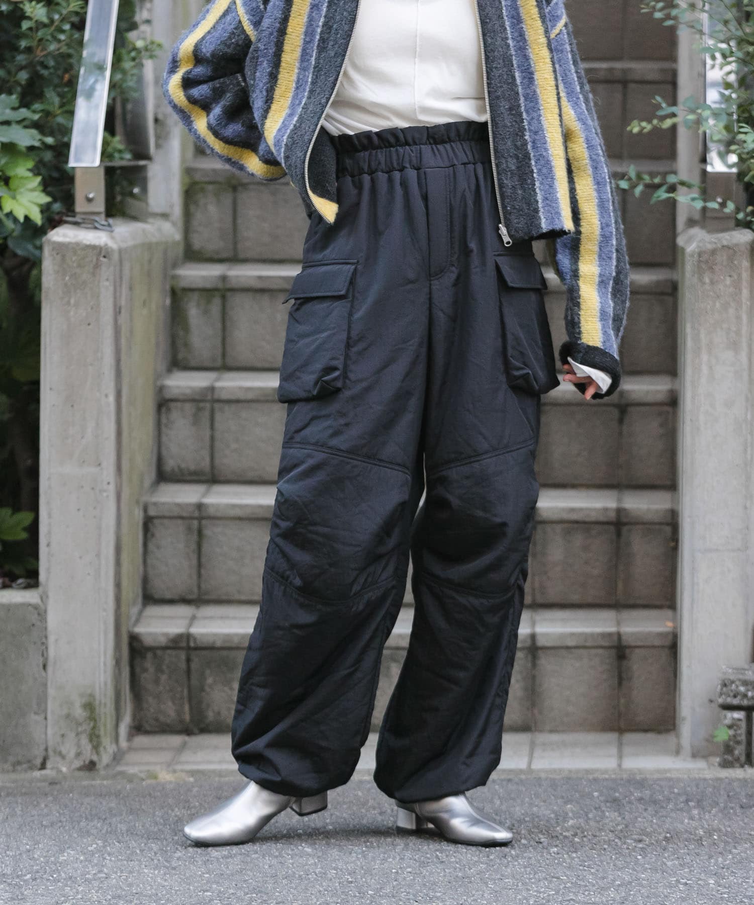 身長：160cm サイズ：one