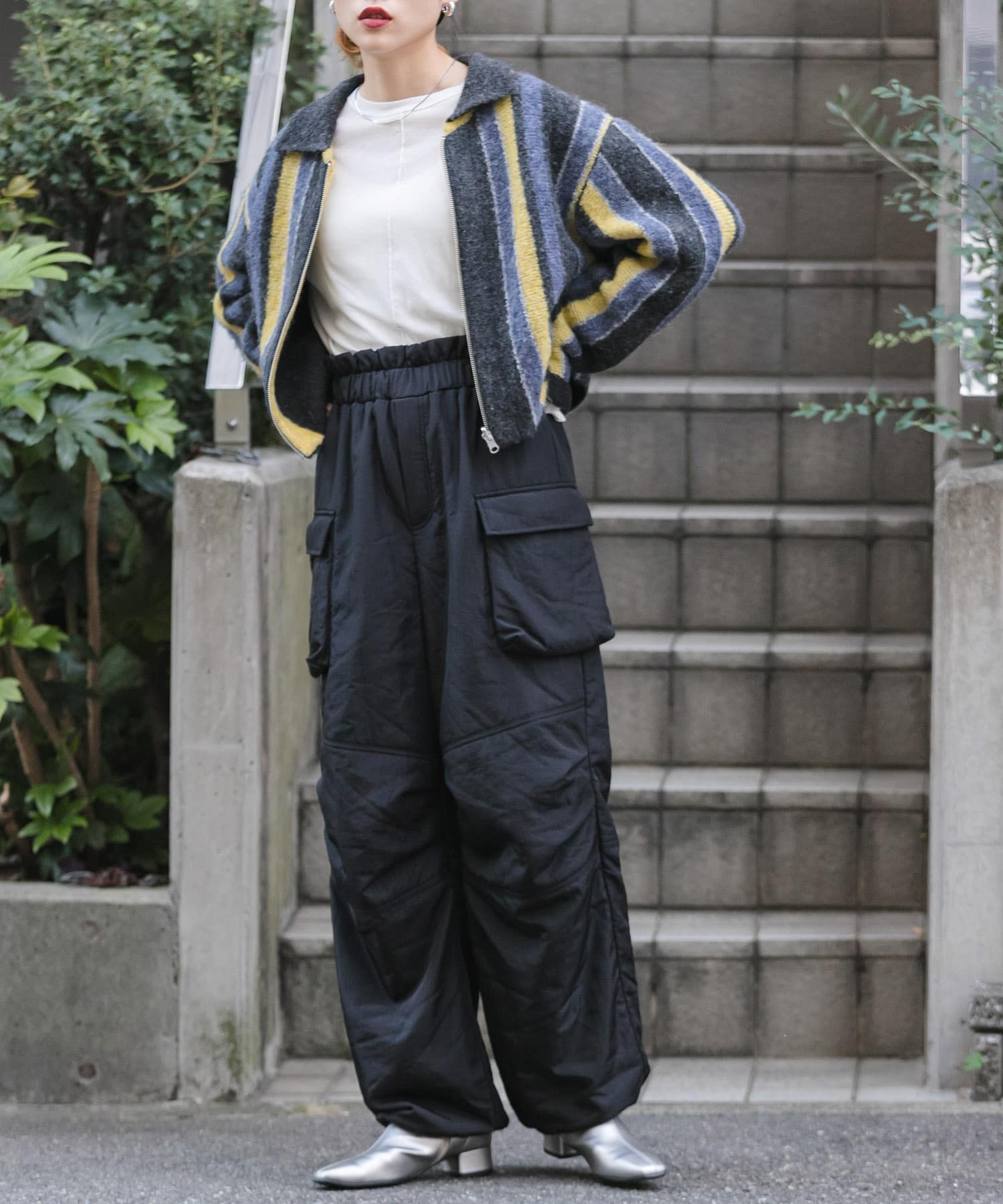 身長：160cm サイズ：one