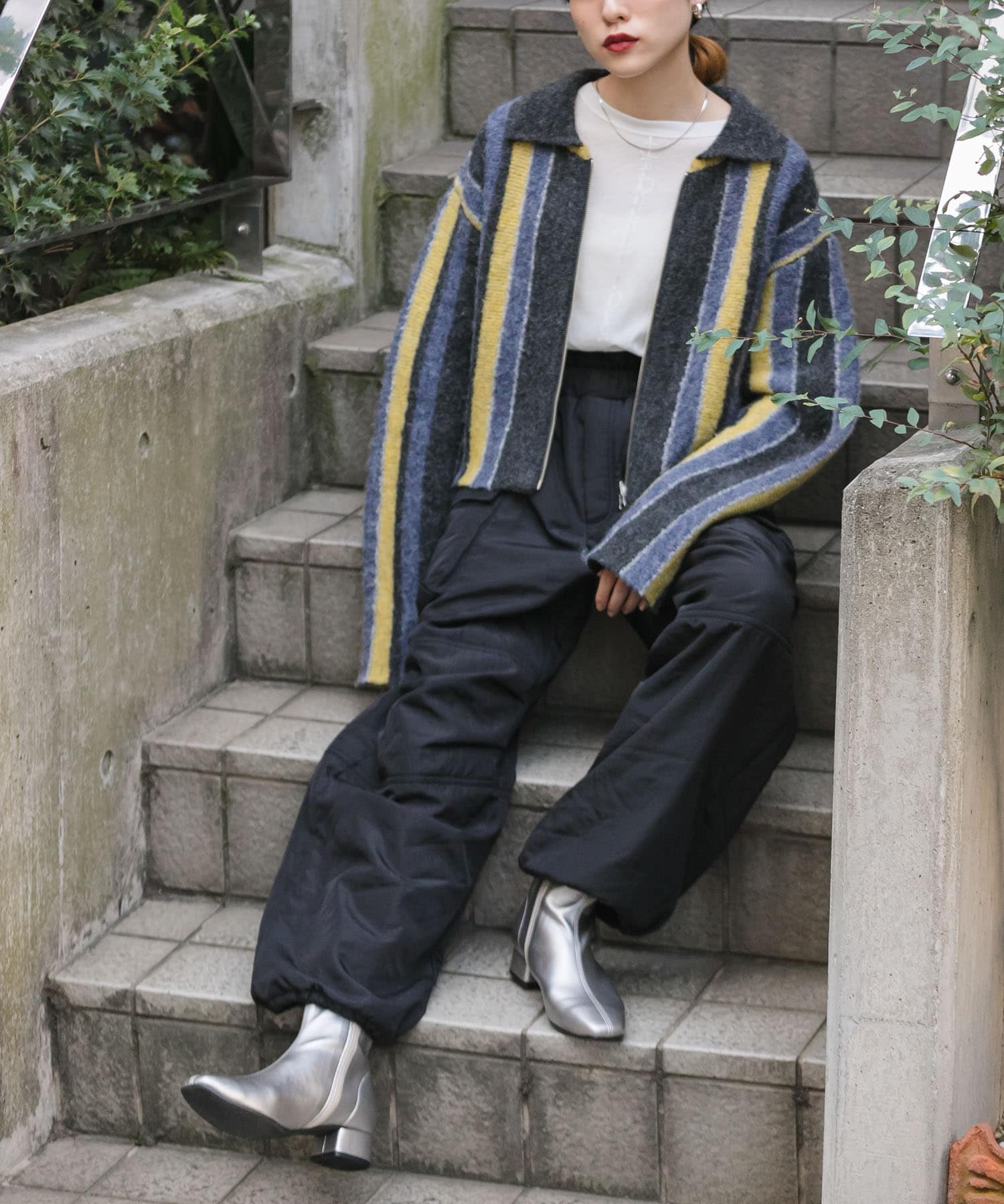 身長：160cm サイズ：one