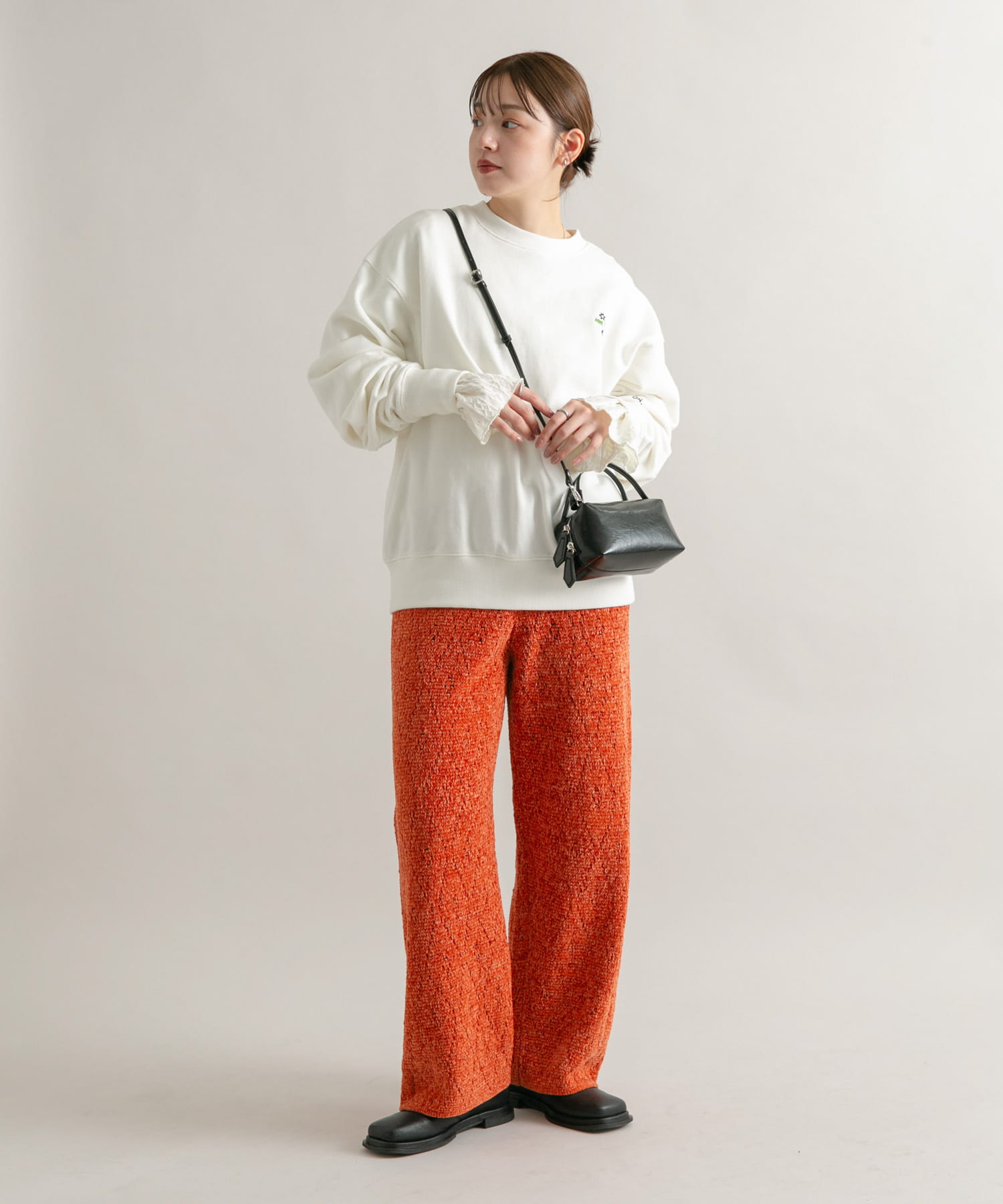 身長：160cm サイズ：one