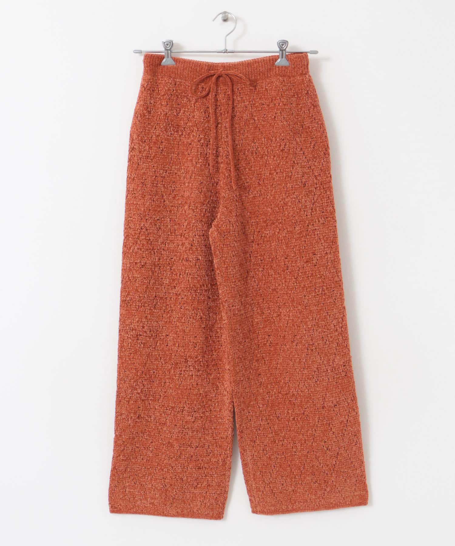 モールヤーンニットパンツ ORANGE one