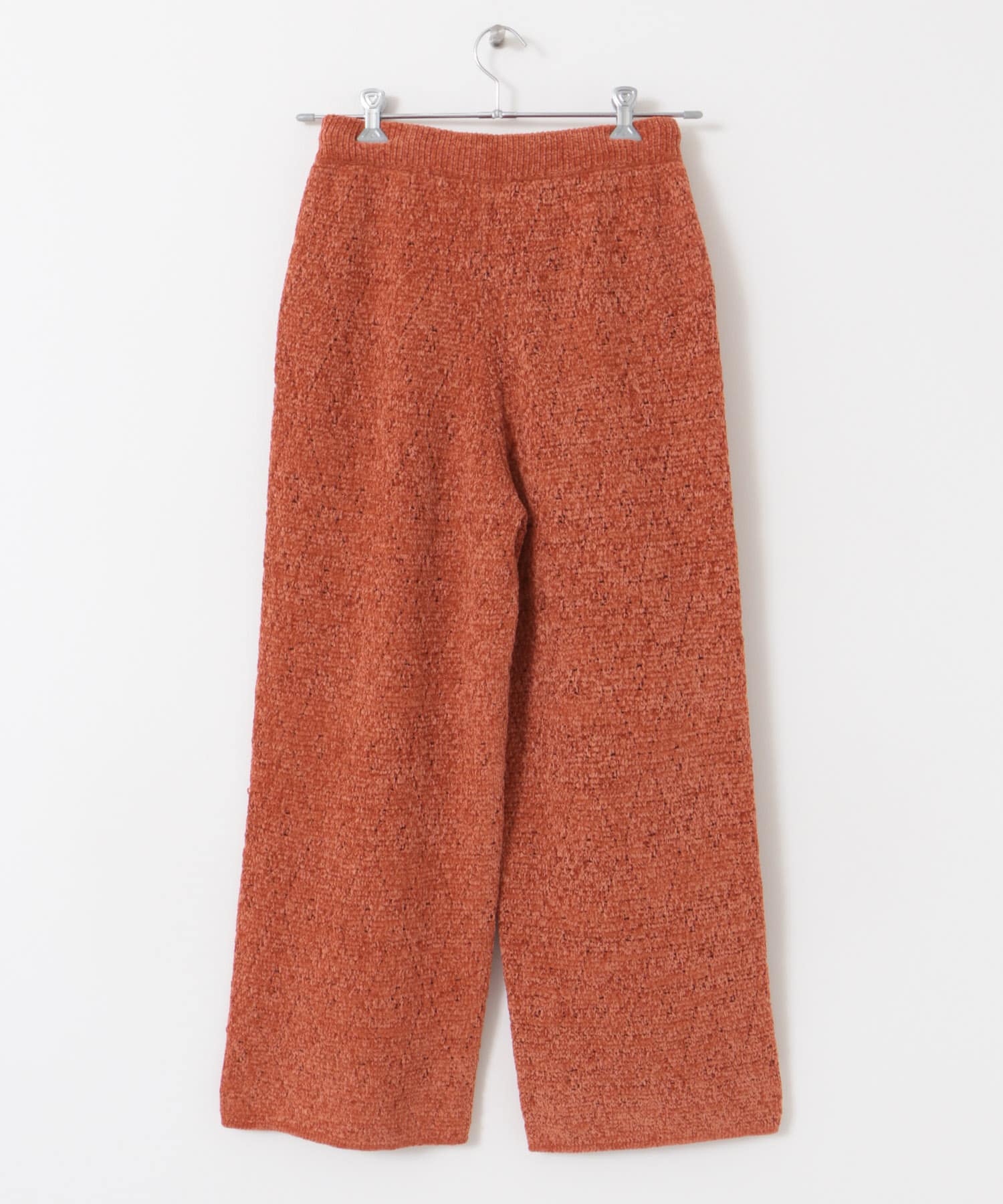 モールヤーンニットパンツ ORANGE one
