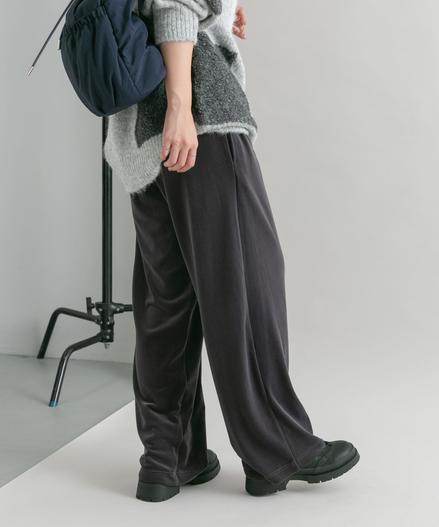 身長：160cm サイズ：one