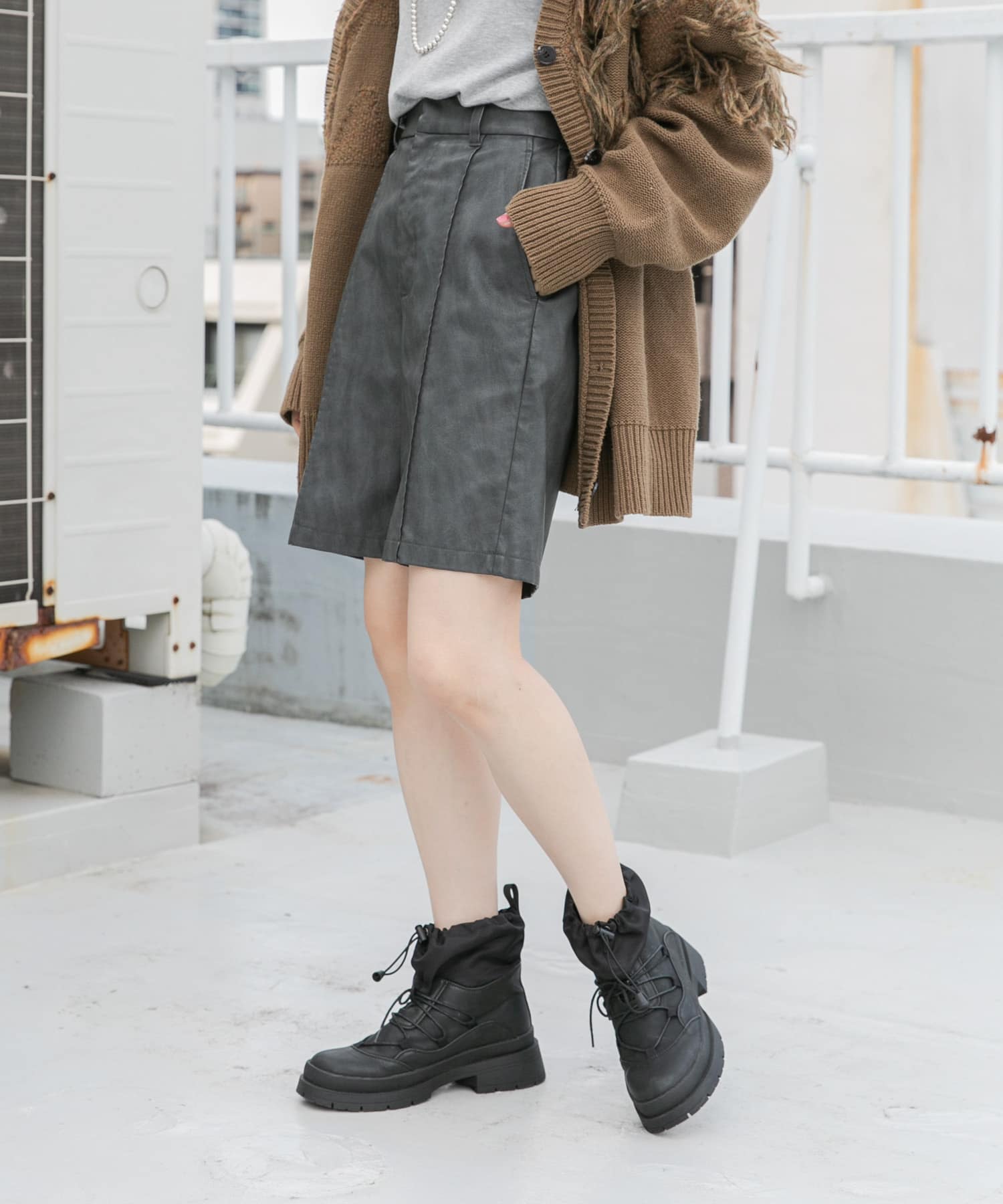 身長：160cm サイズ：one