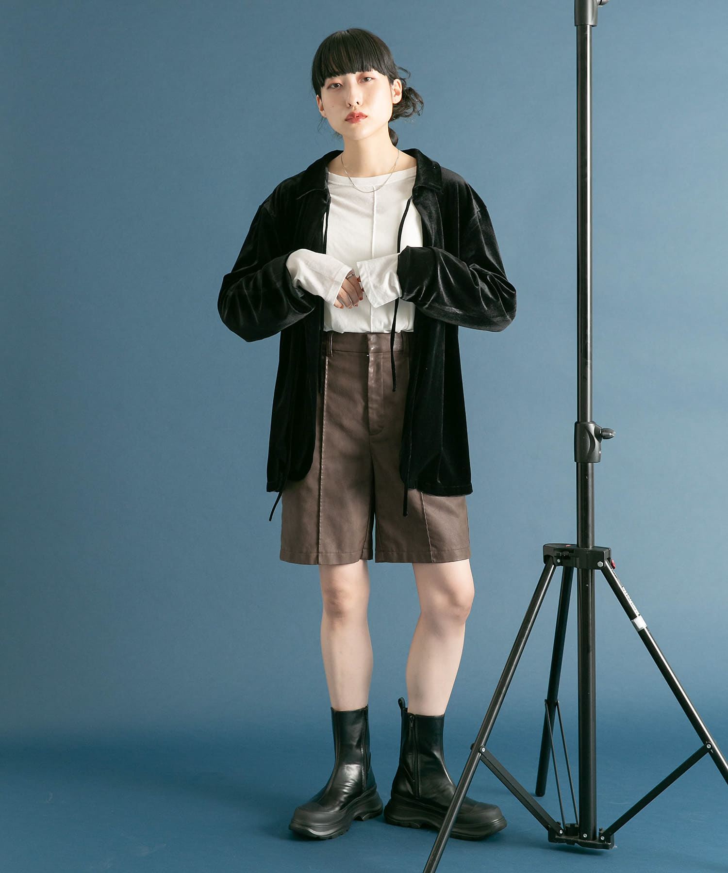 身長：160cm サイズ：one