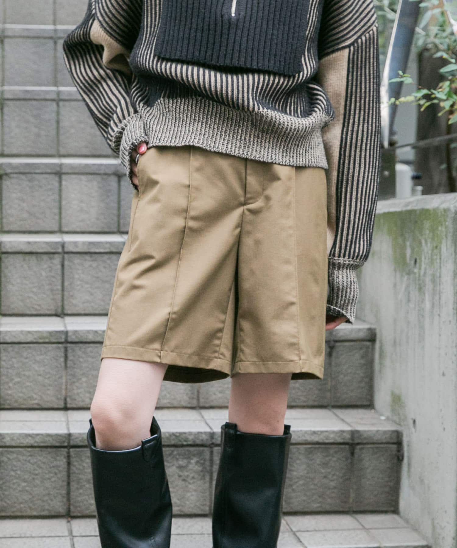 ピンタックショートパンツ(one CCLleather): ボトム｜URBAN RESEARCH