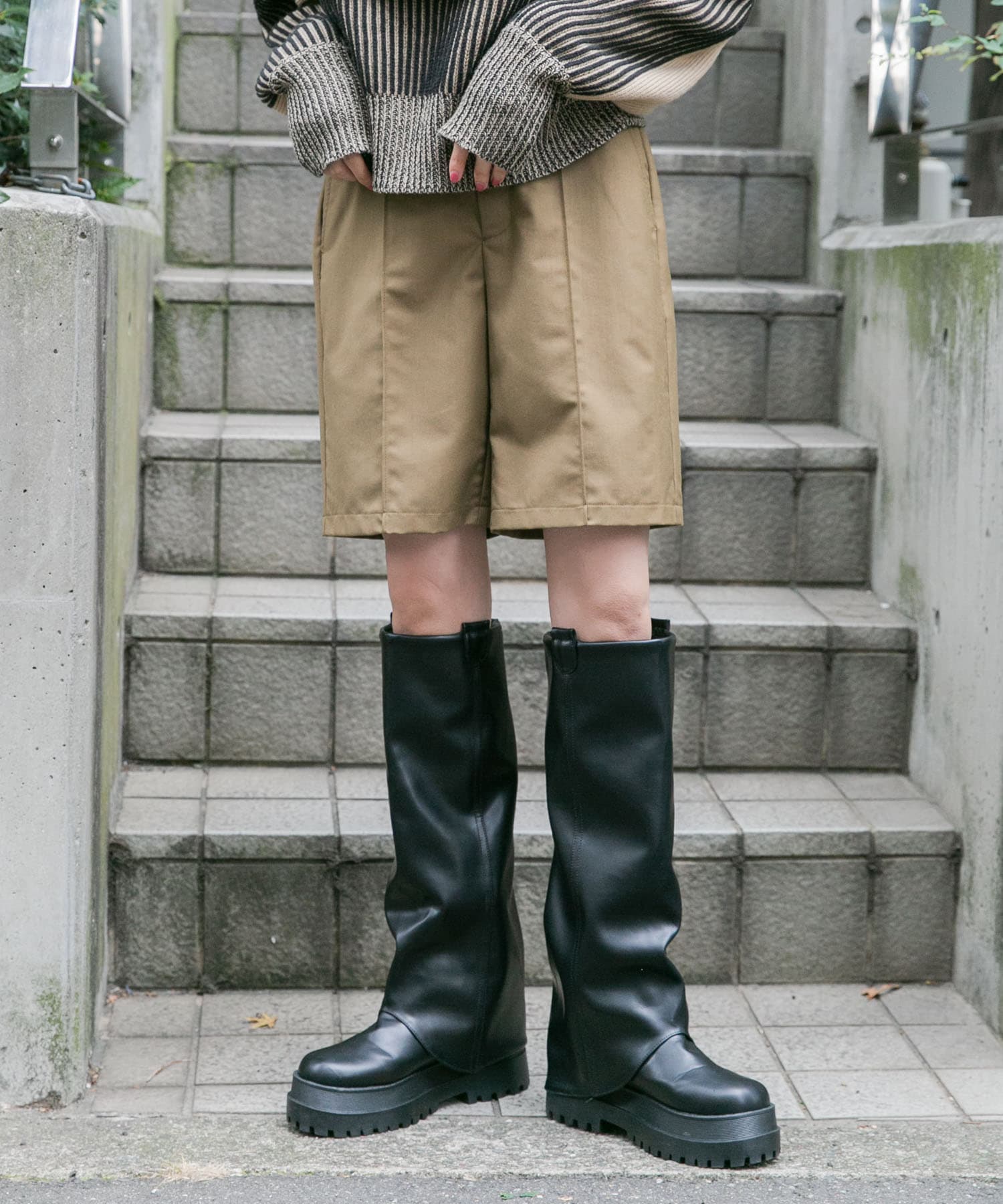 身長：160cm サイズ：one