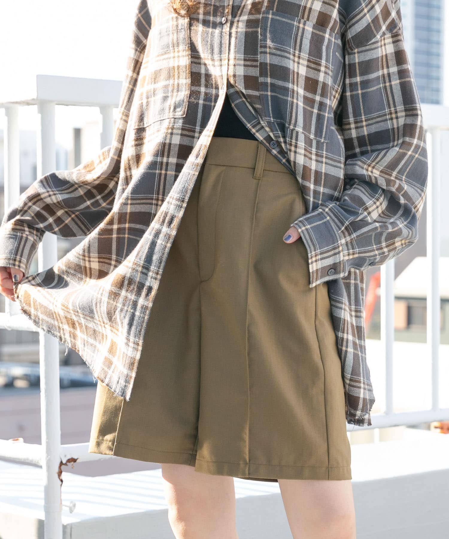 身長：160cm サイズ：one