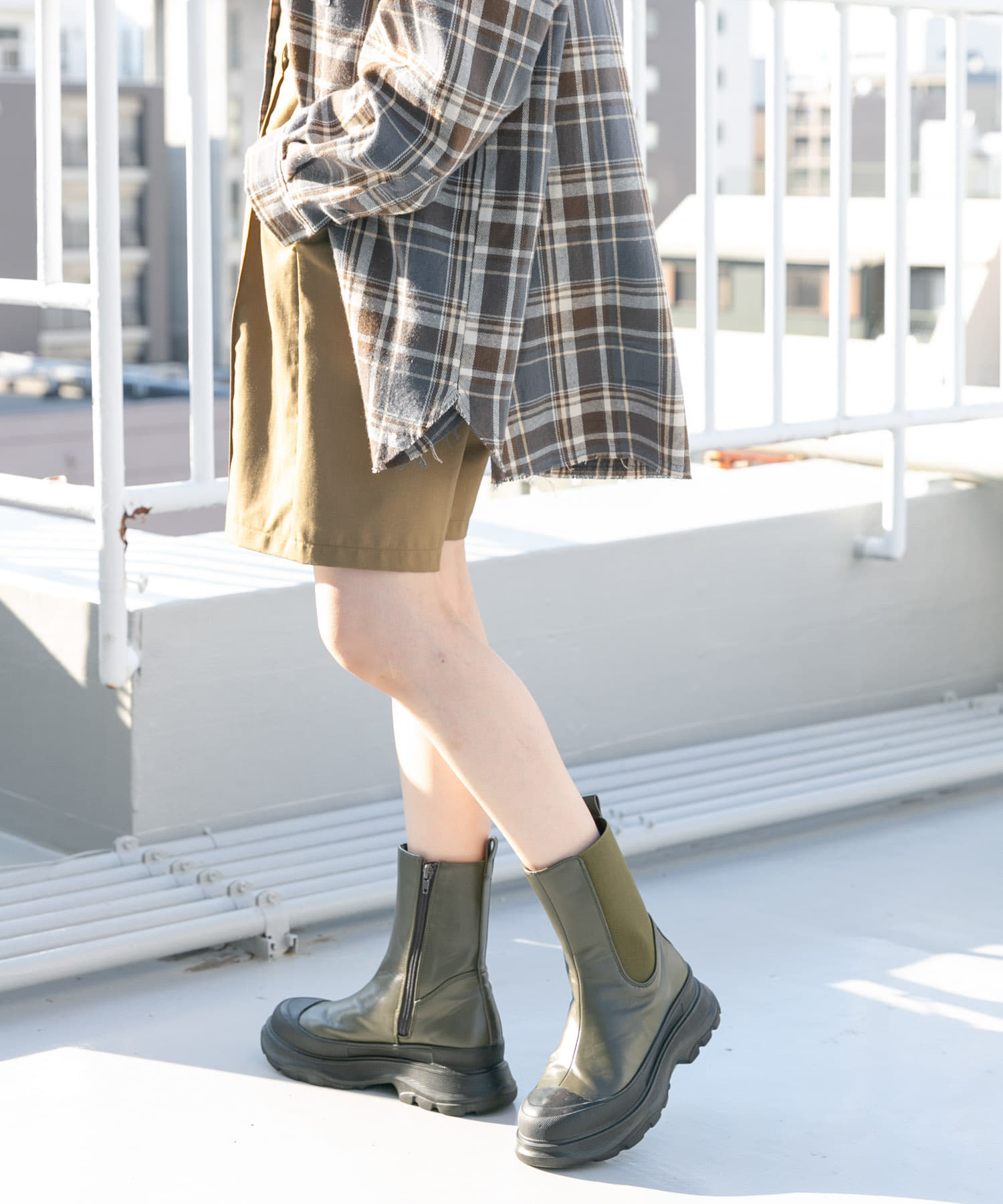 身長：160cm サイズ：one