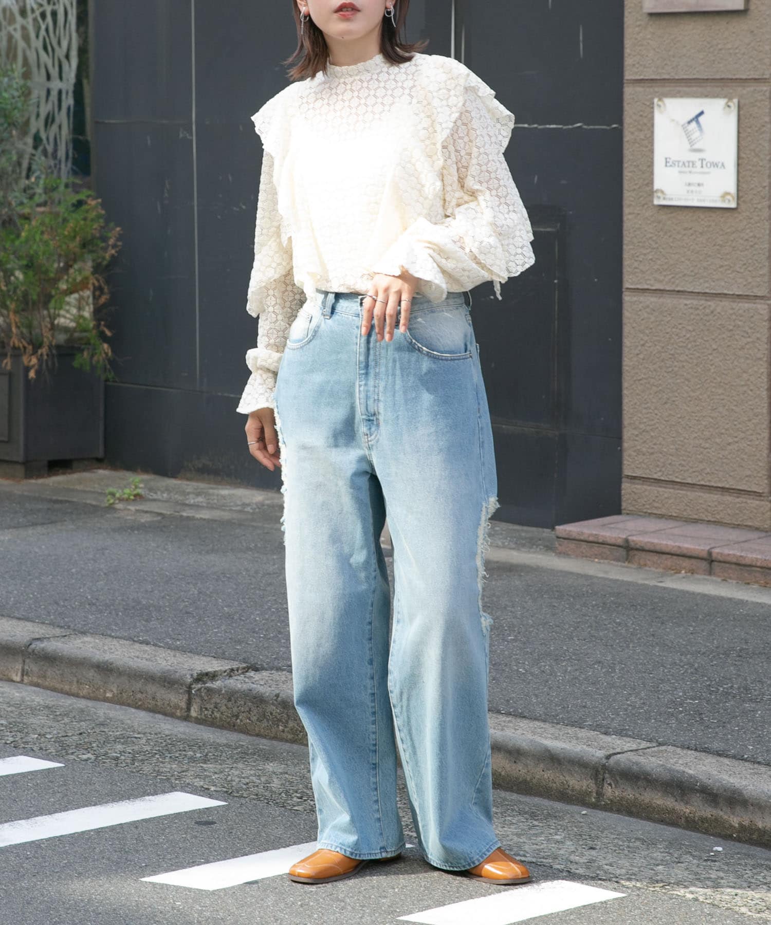 身長：160cm サイズ：36