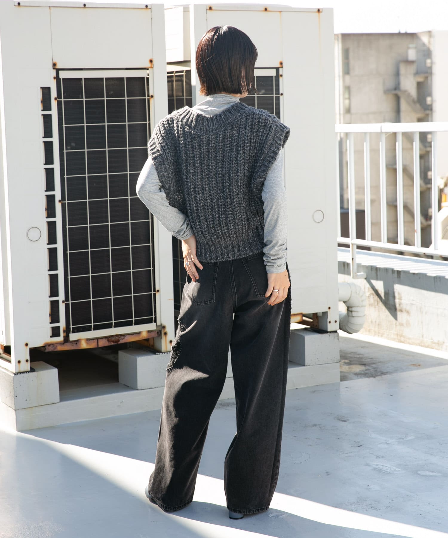 身長：160cm サイズ：36