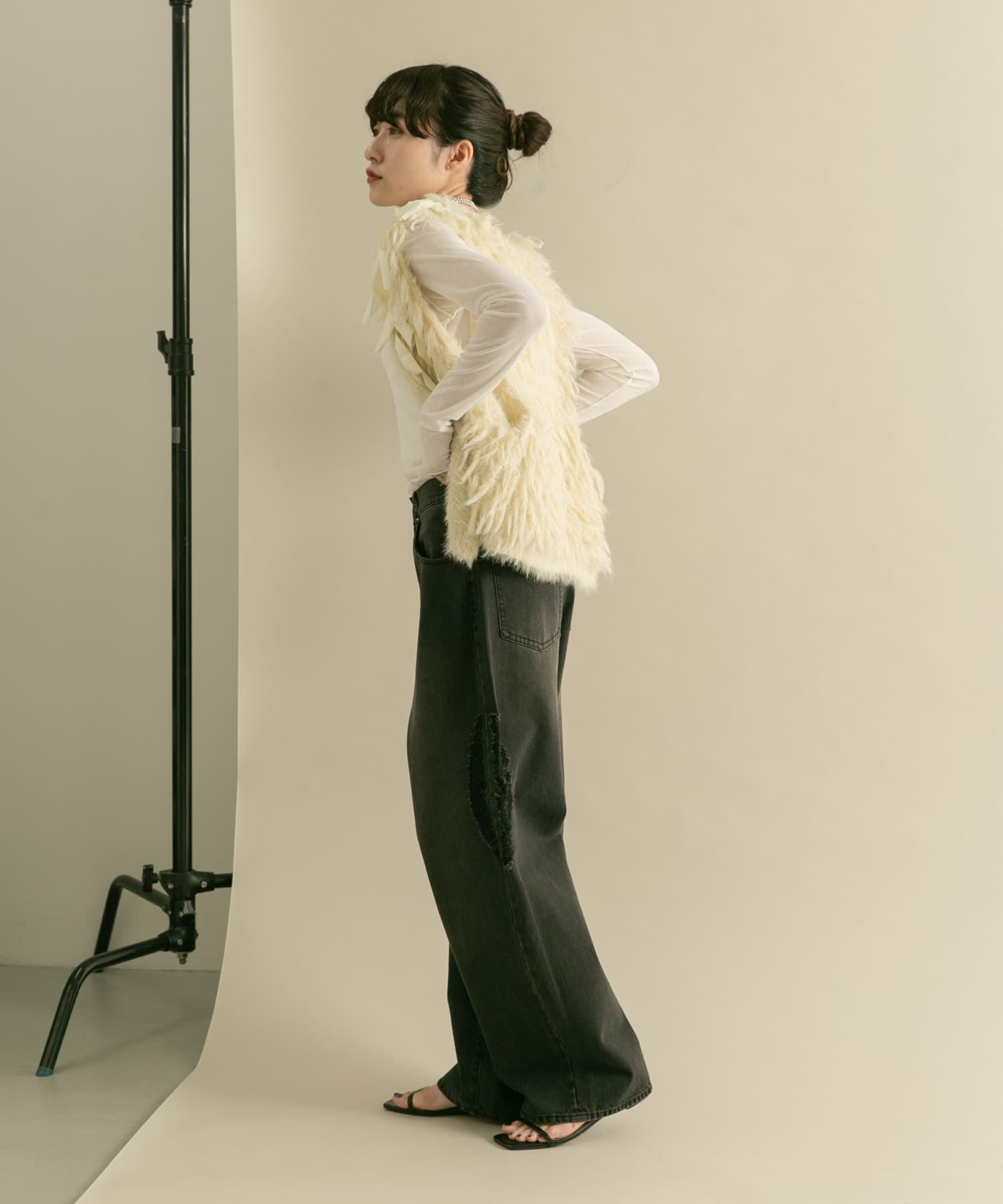 身長：160cm サイズ：36