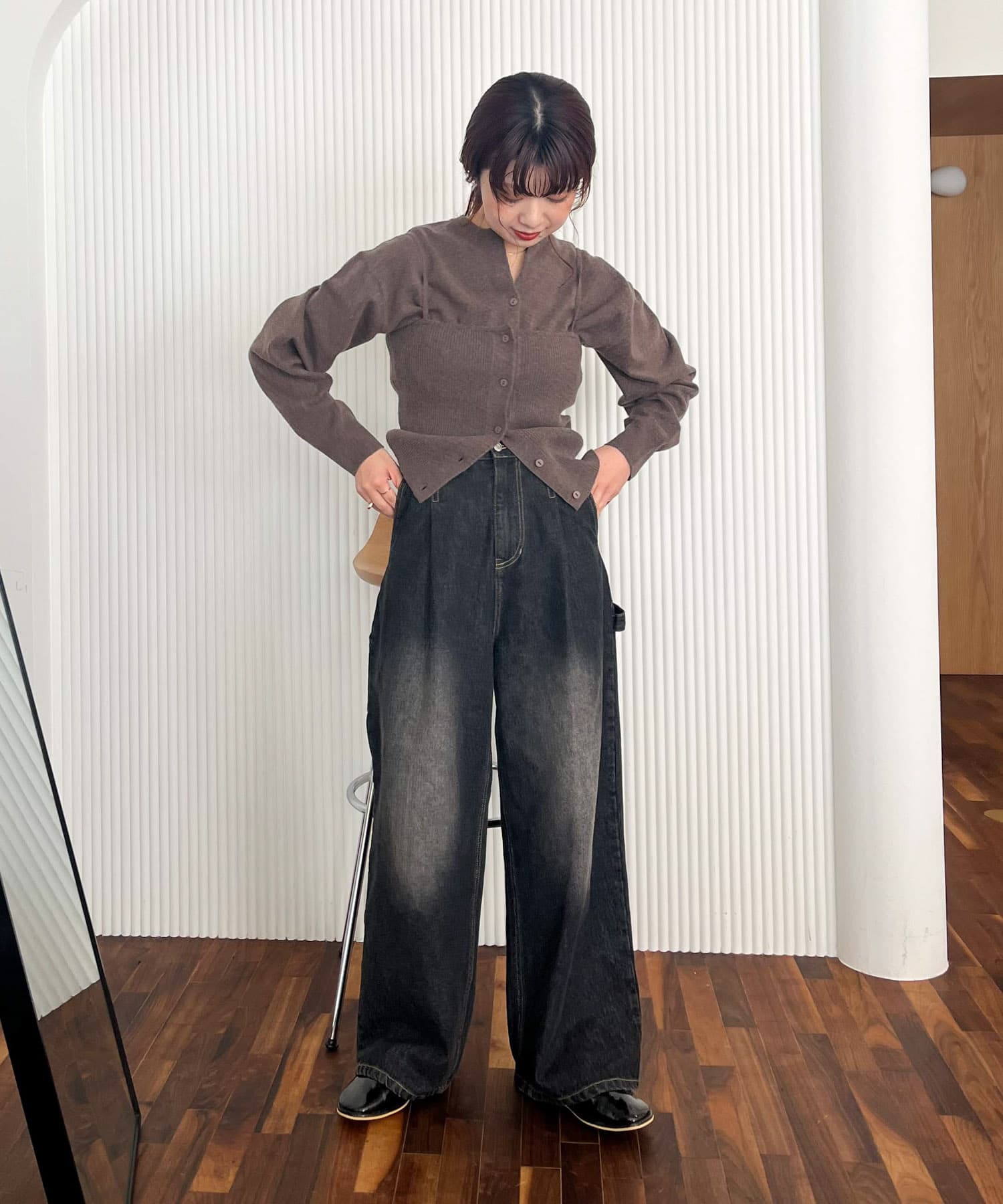 身長：164cm サイズ：36