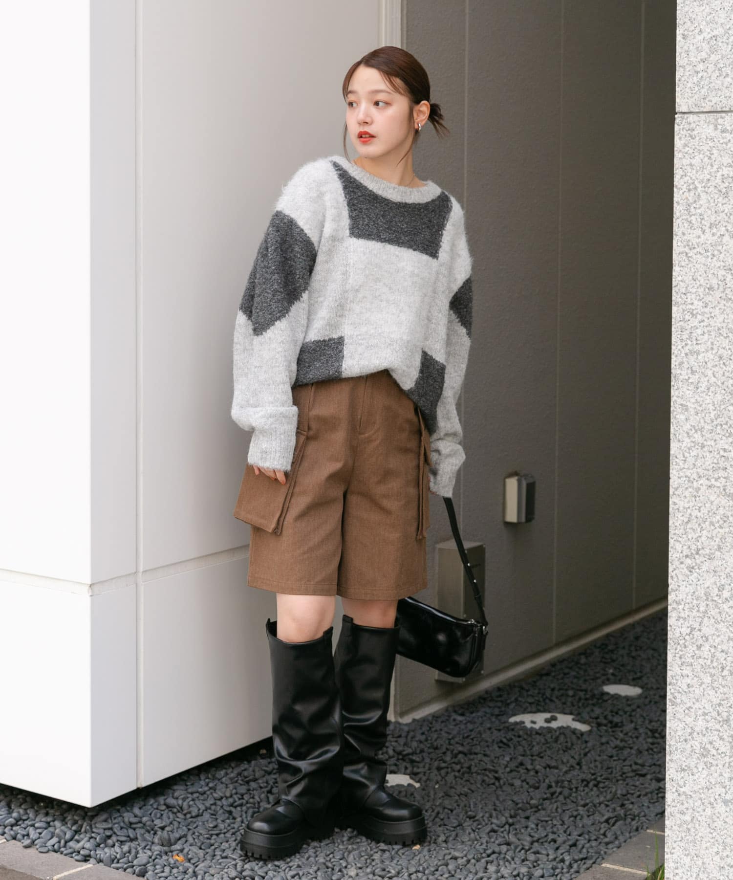 身長：160cm サイズ：one