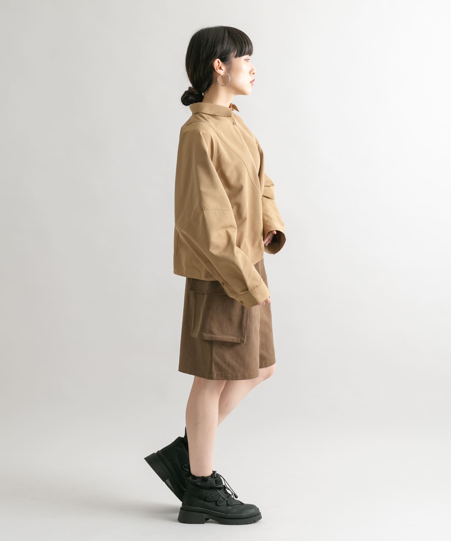 身長：160cm サイズ：one