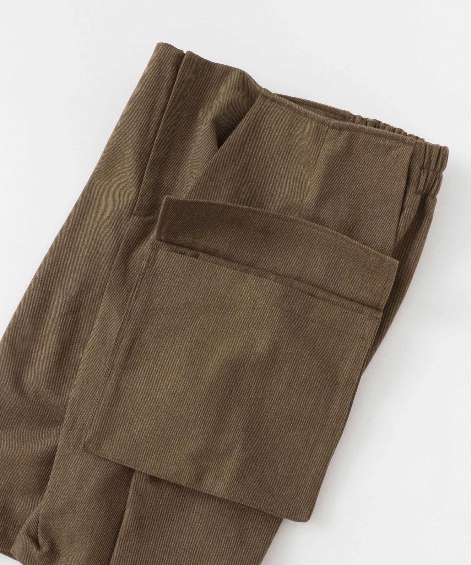 フラップポケットショートパンツ KHAKI one