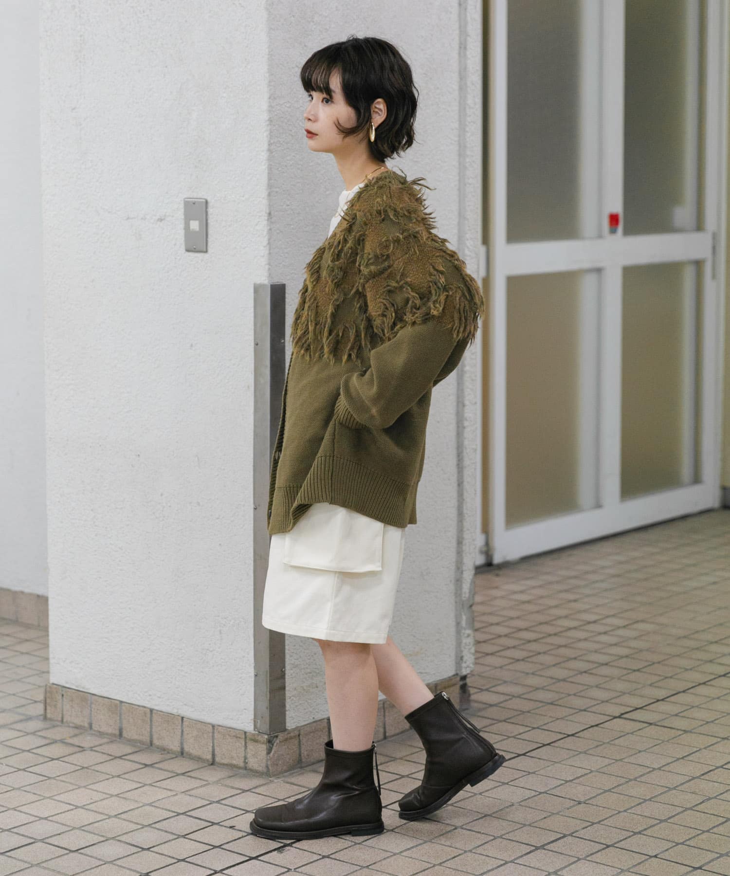 身長：160cm サイズ：one