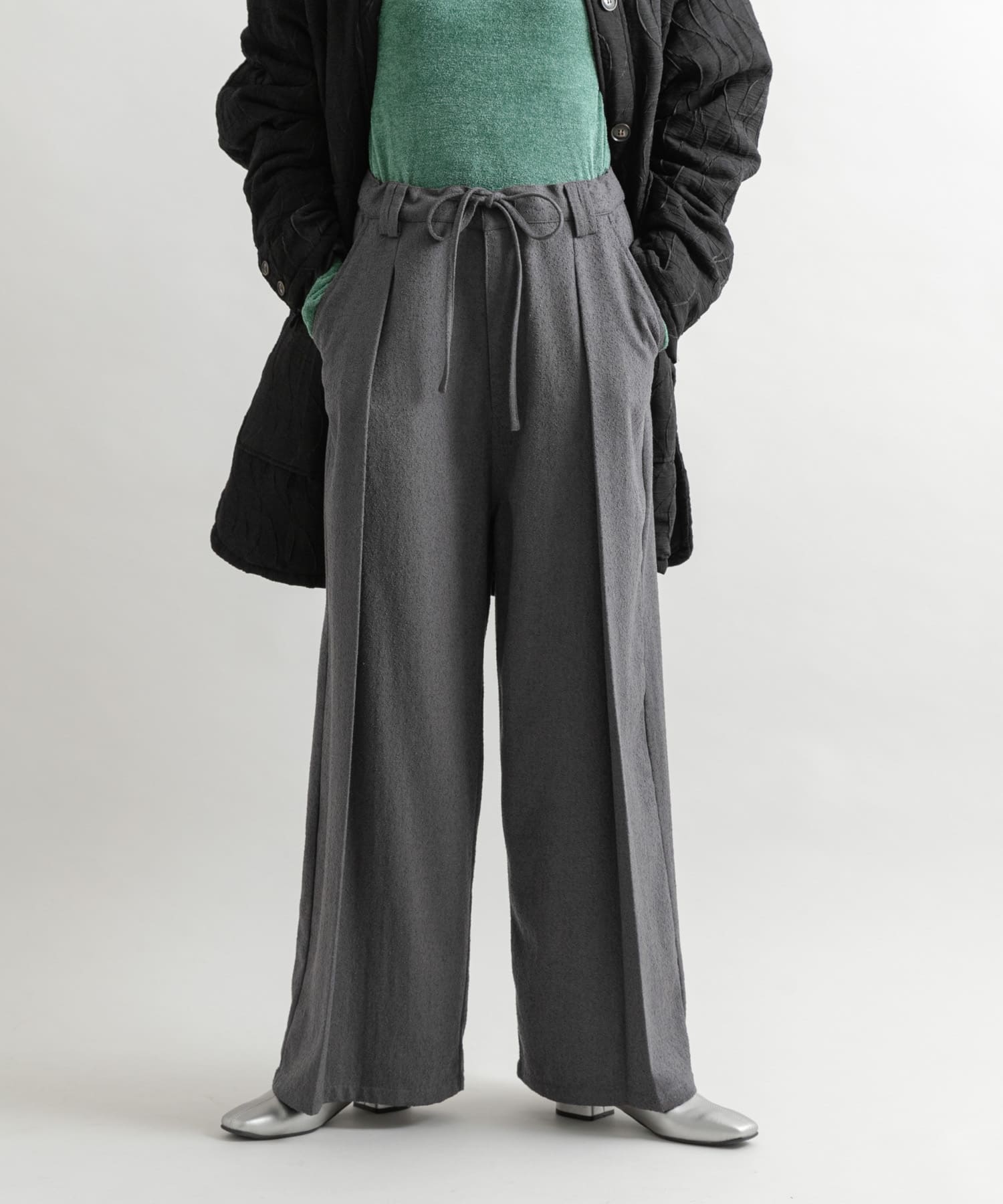 身長：160cm サイズ：one