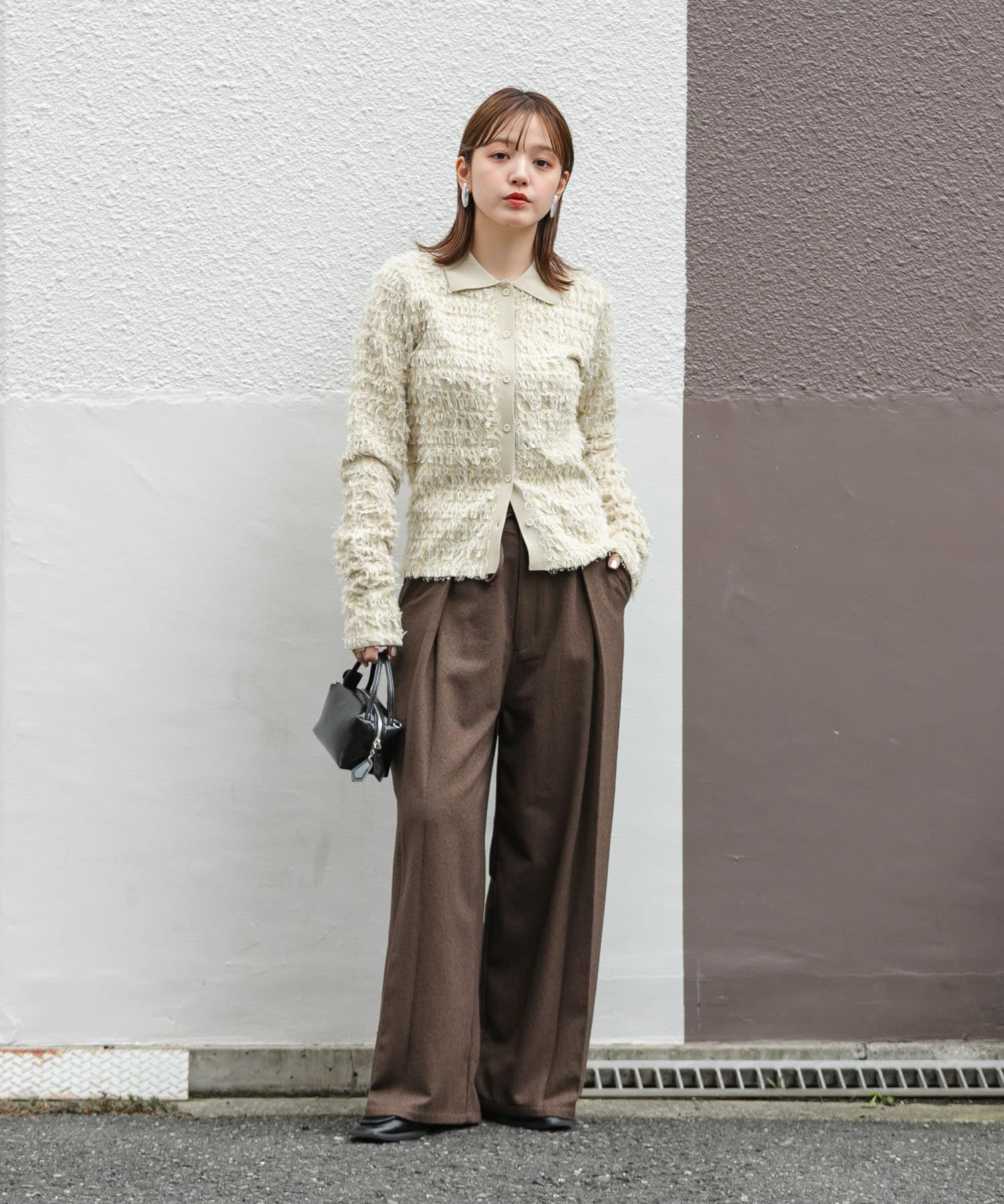 身長：160cm サイズ：one