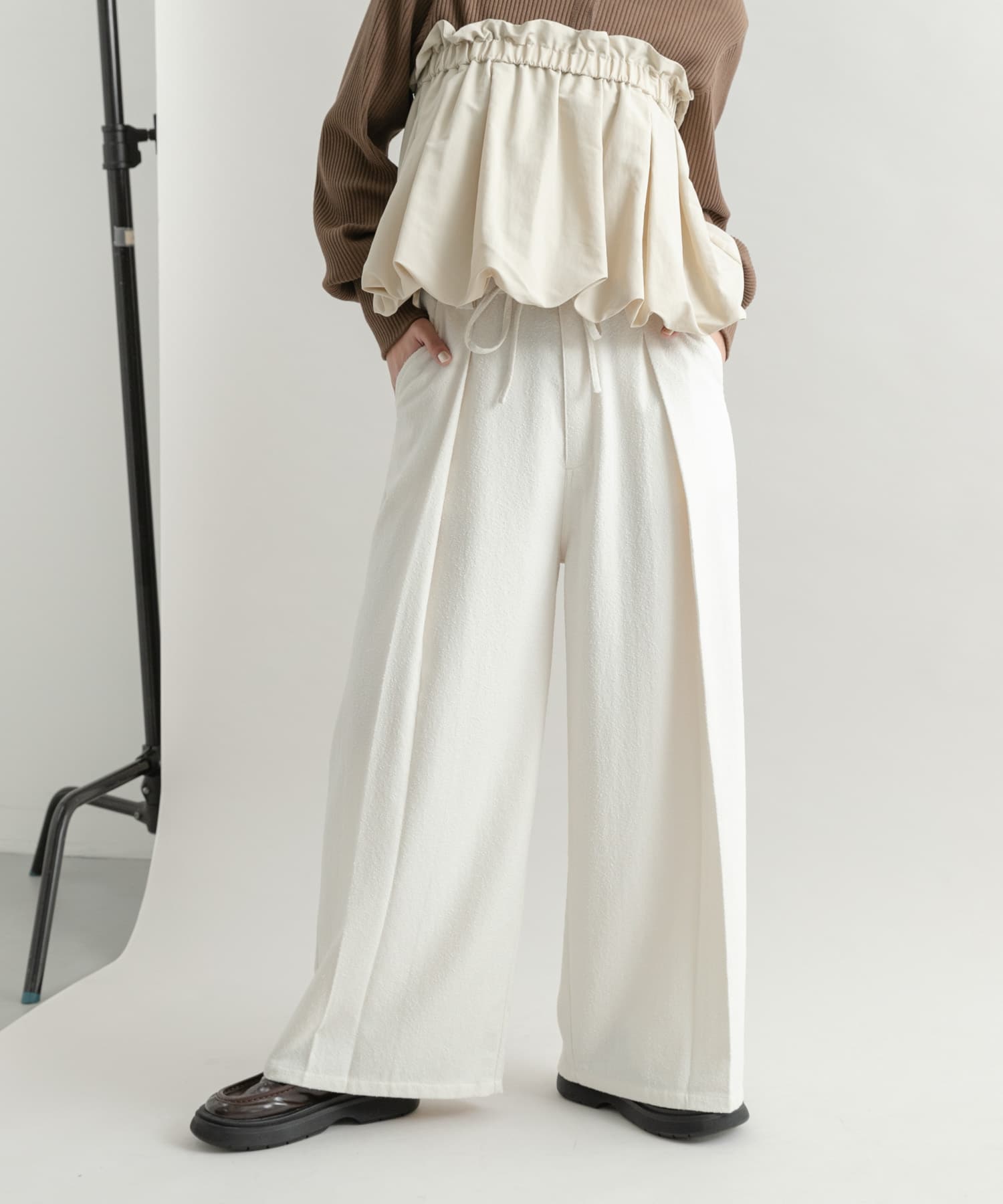 身長：160cm サイズ：one