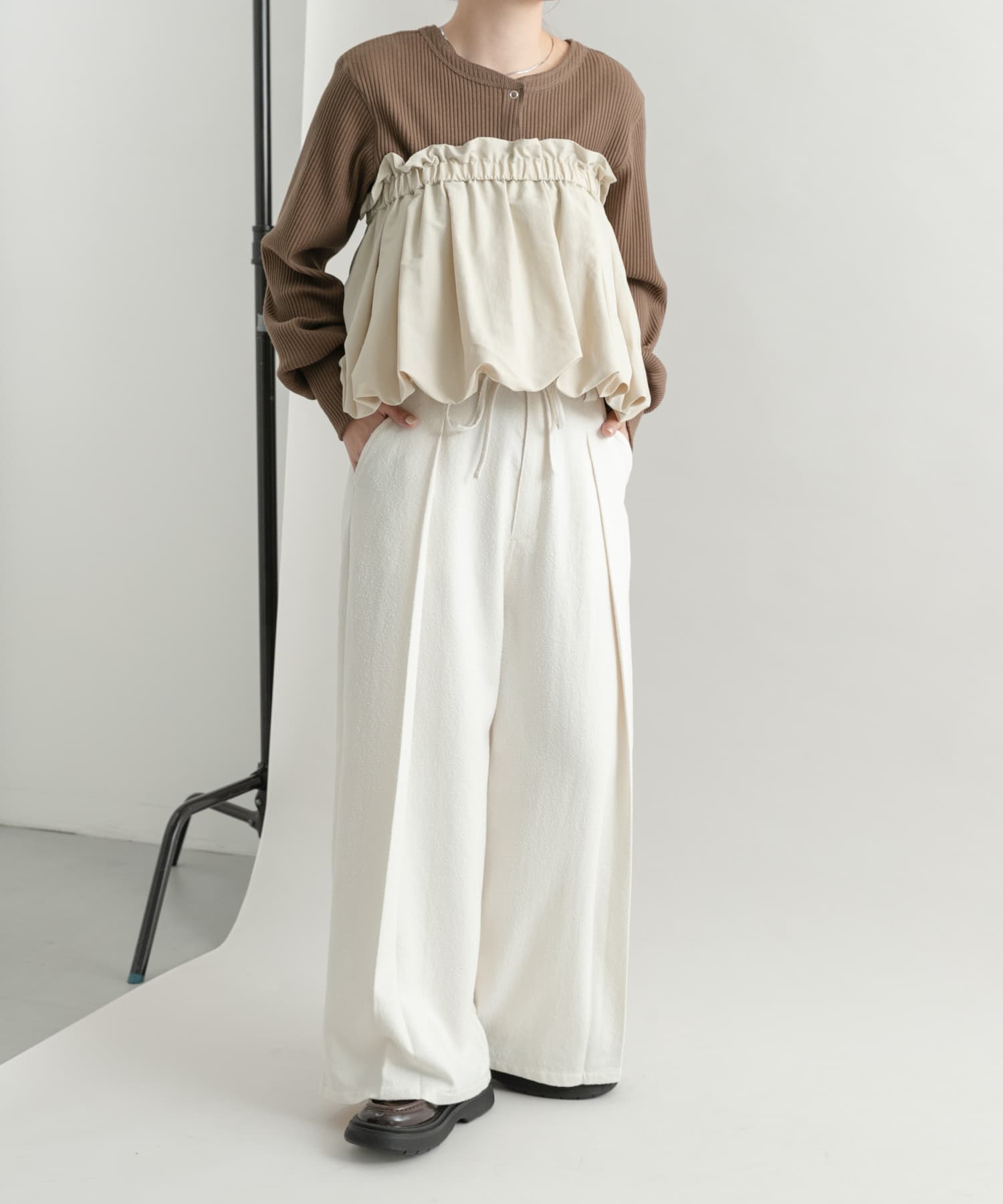 身長：160cm サイズ：one