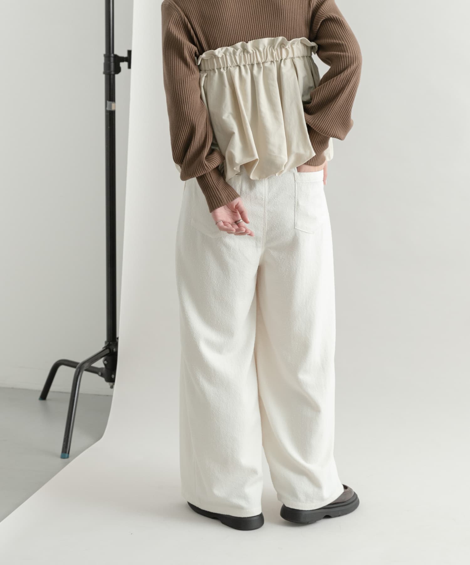 身長：160cm サイズ：one