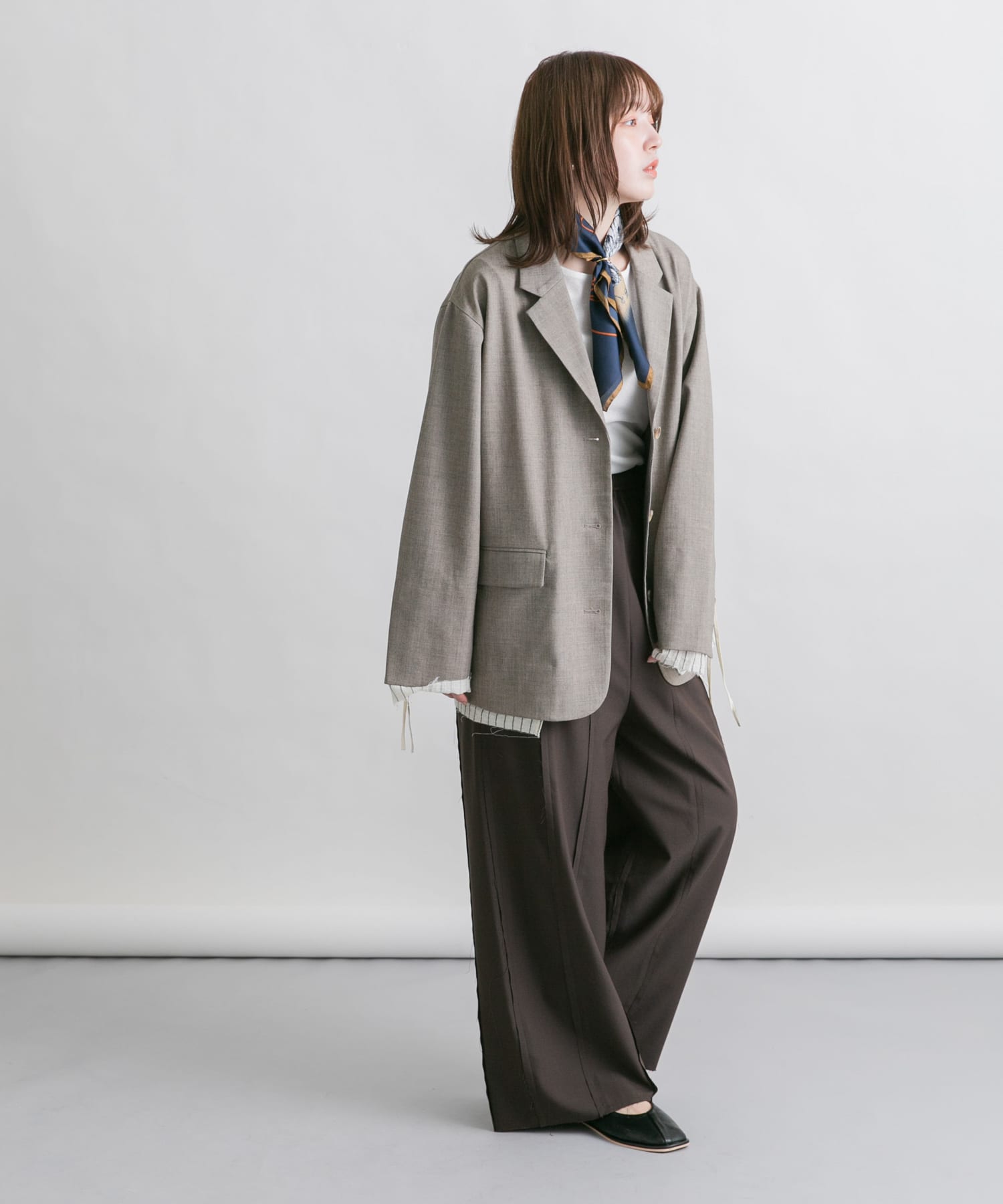 身長：160cm サイズ：one