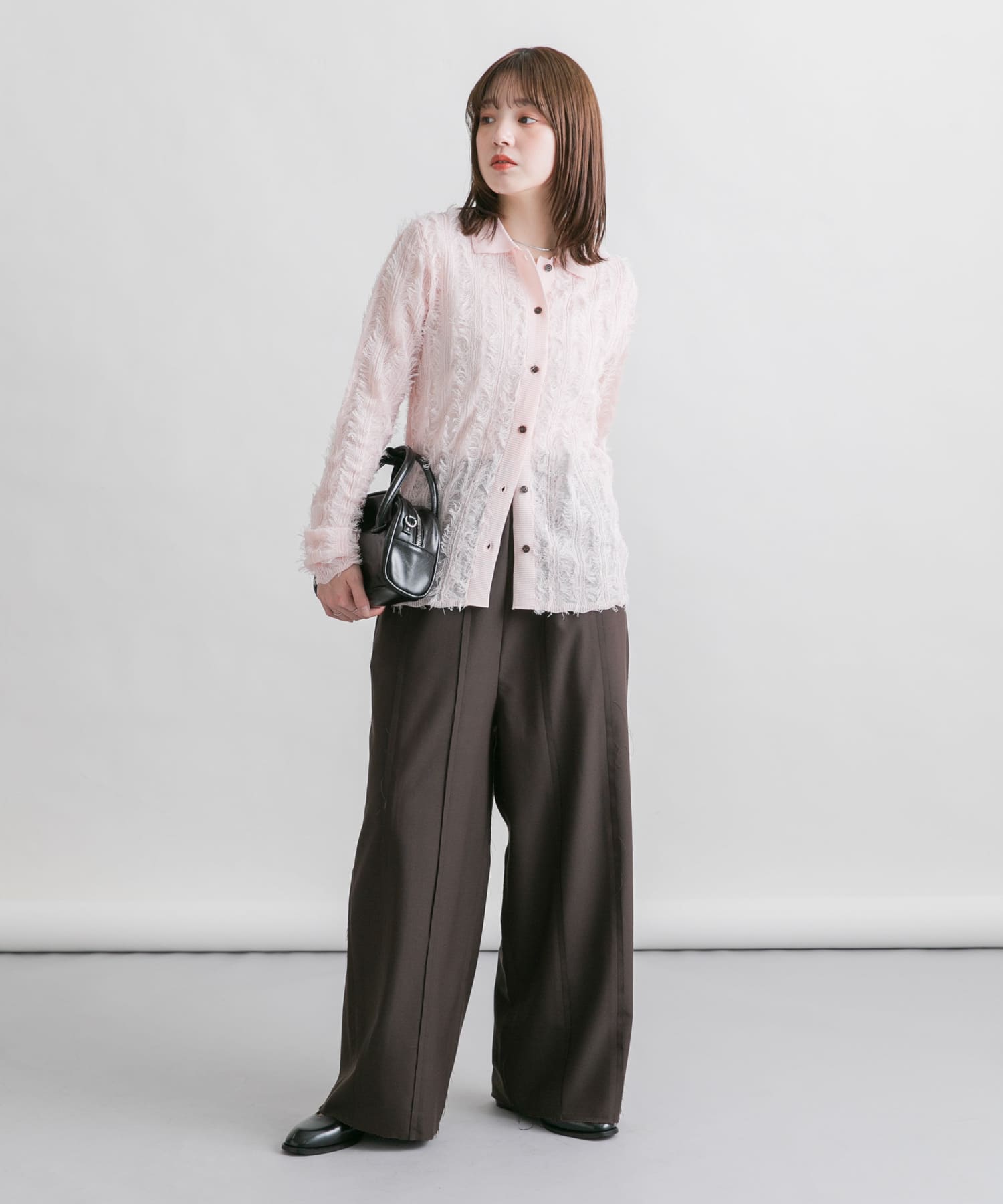 身長：160cm サイズ：one