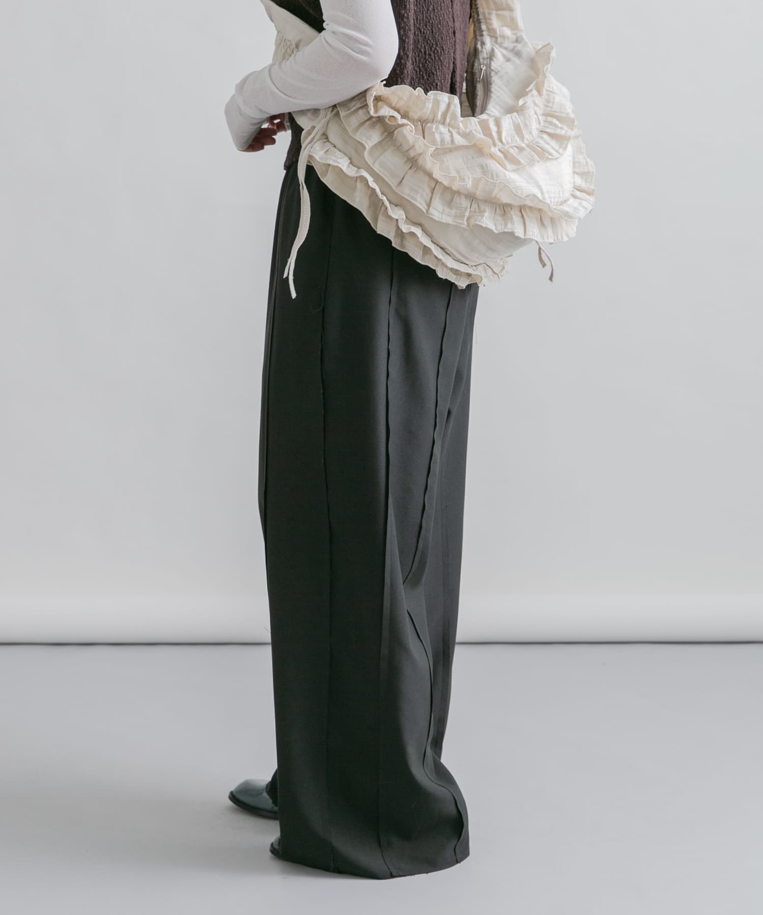 身長：160cm サイズ：one