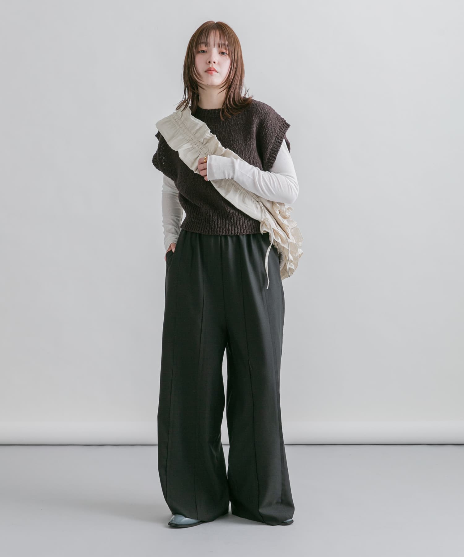 身長：160cm サイズ：one