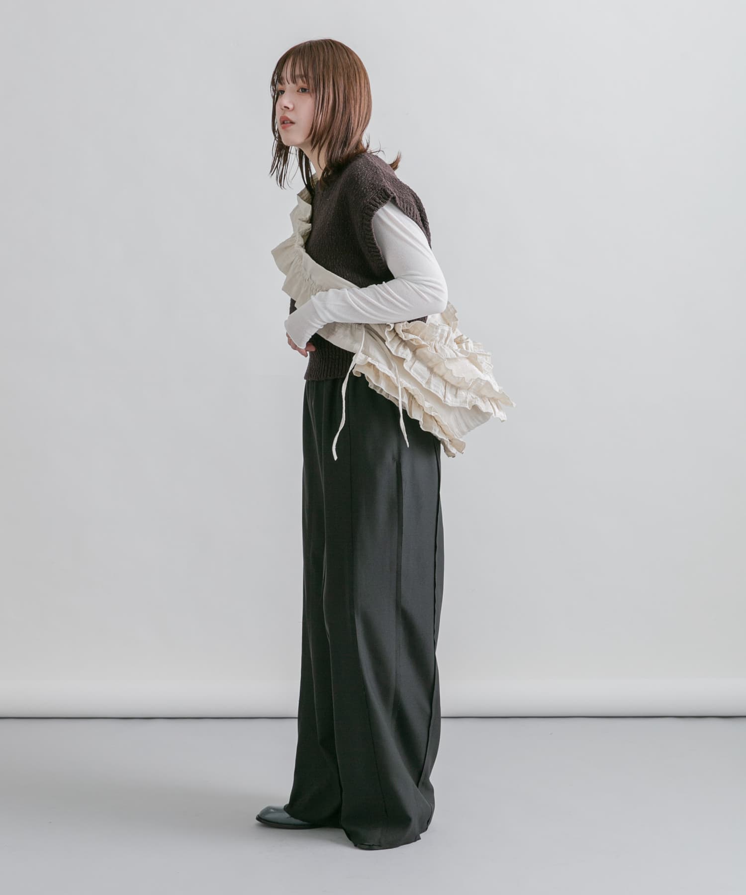 身長：160cm サイズ：one