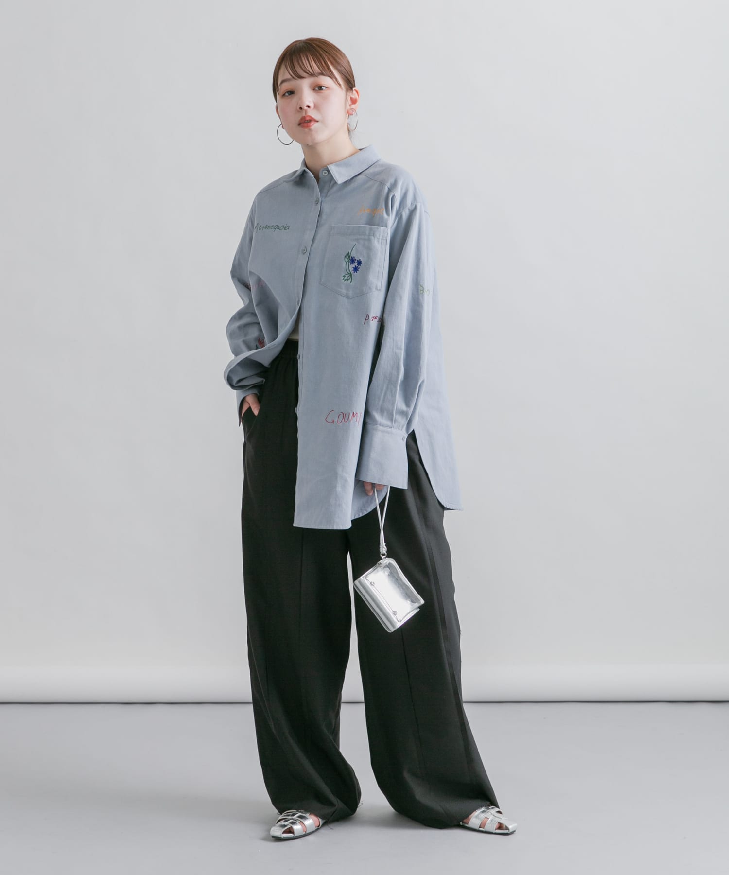 身長：160cm サイズ：one