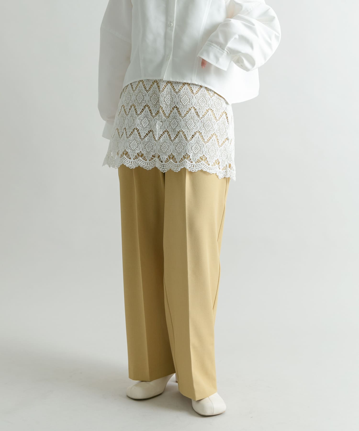 身長：160cm サイズ：one
