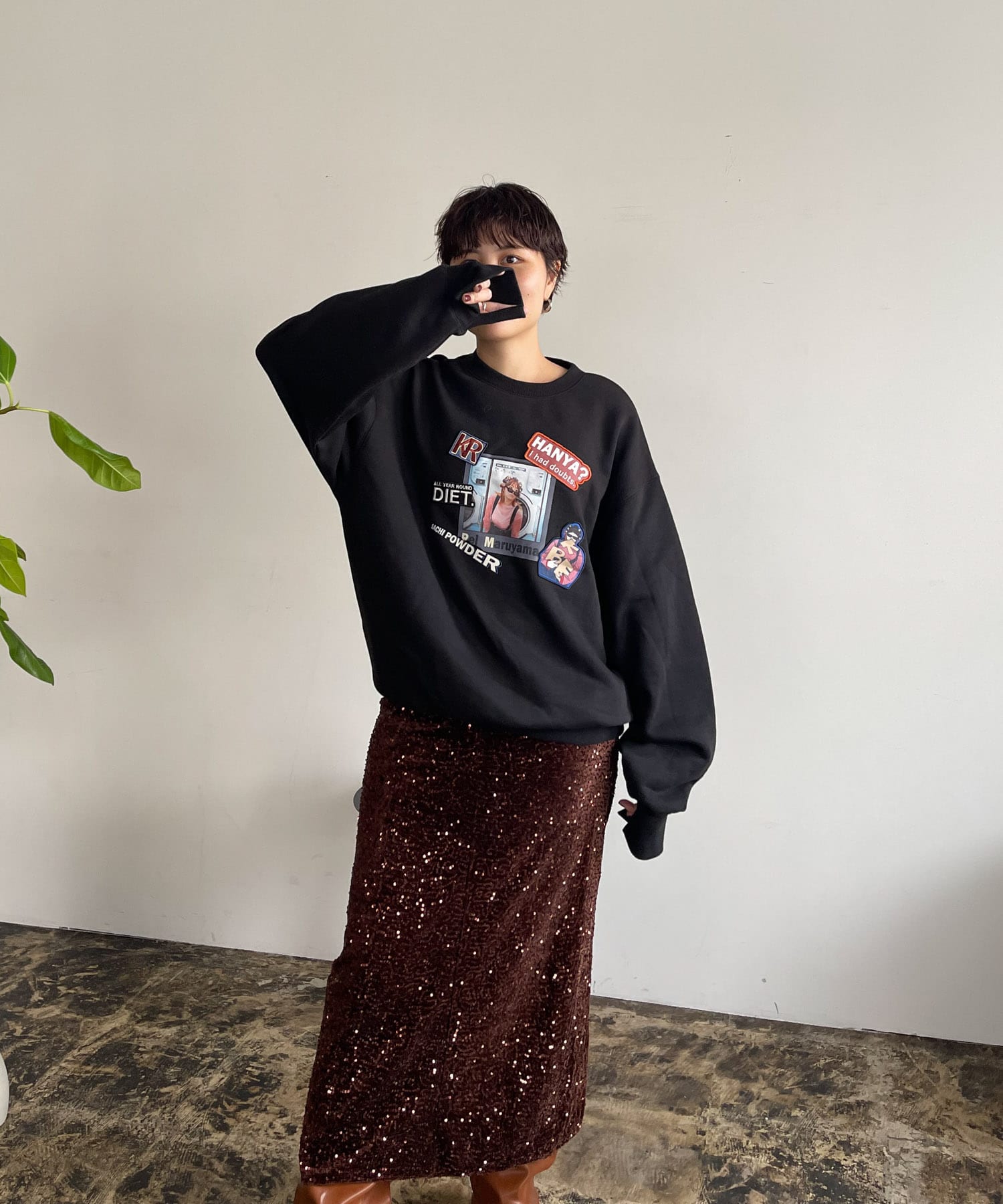 身長：159cm サイズ：36