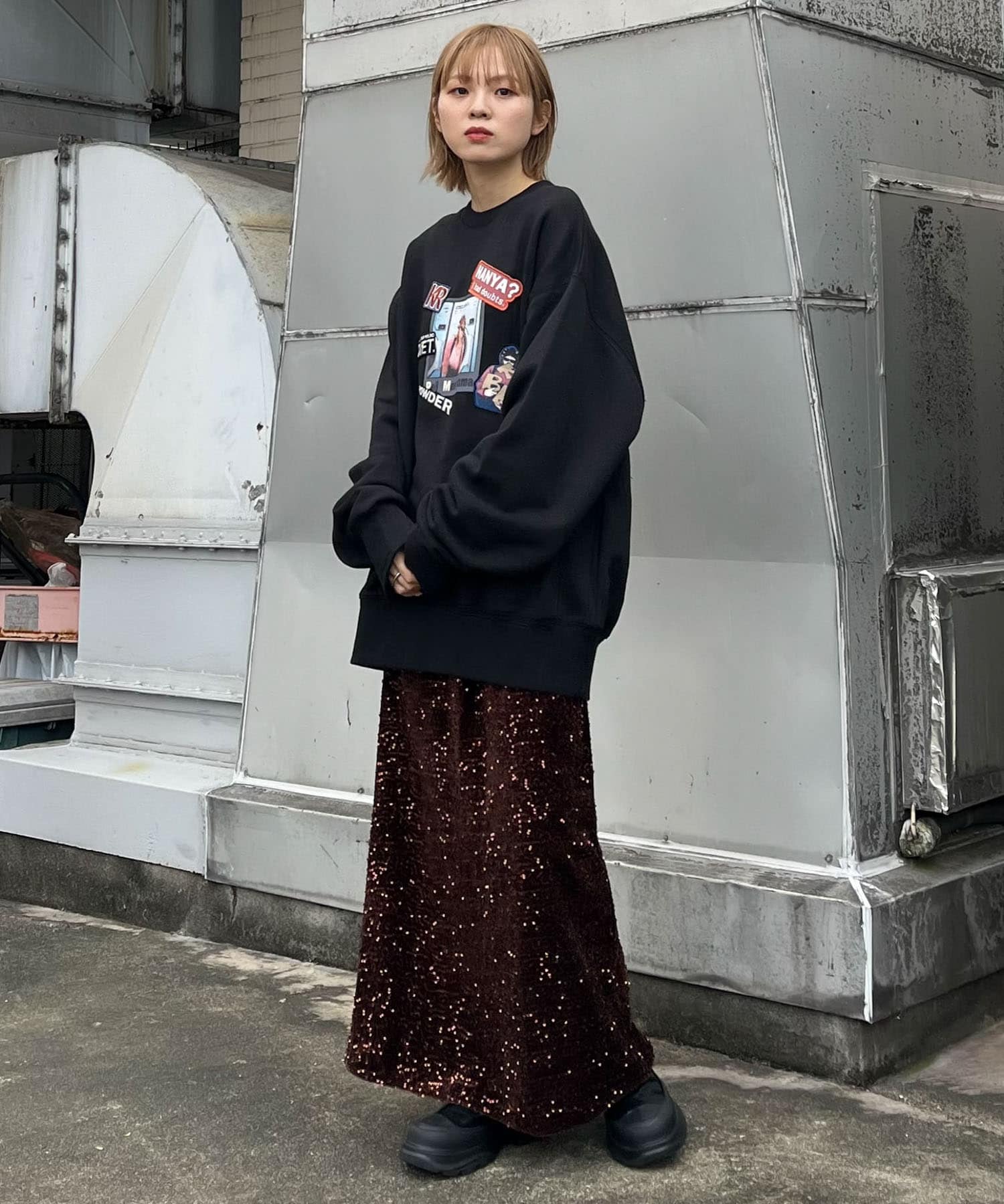 身長：153cm サイズ：36