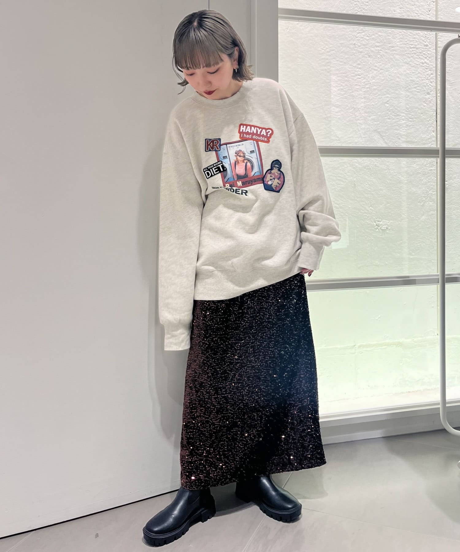 身長：154cm サイズ：36