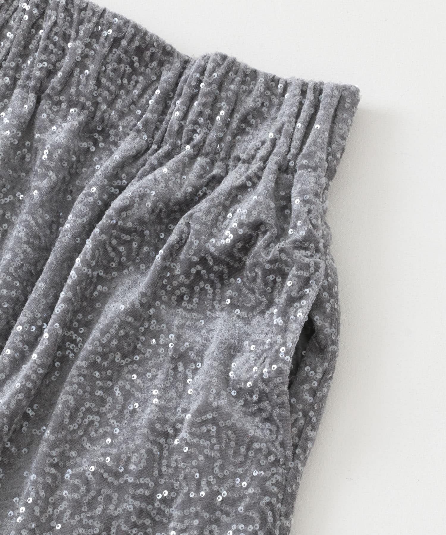 スパンコールスカート GRAY 36