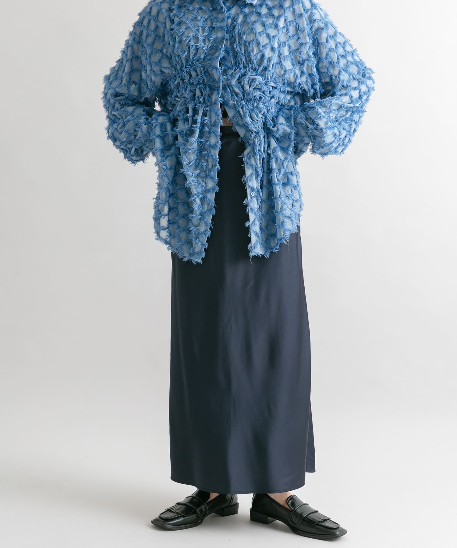 身長：160cm サイズ：one