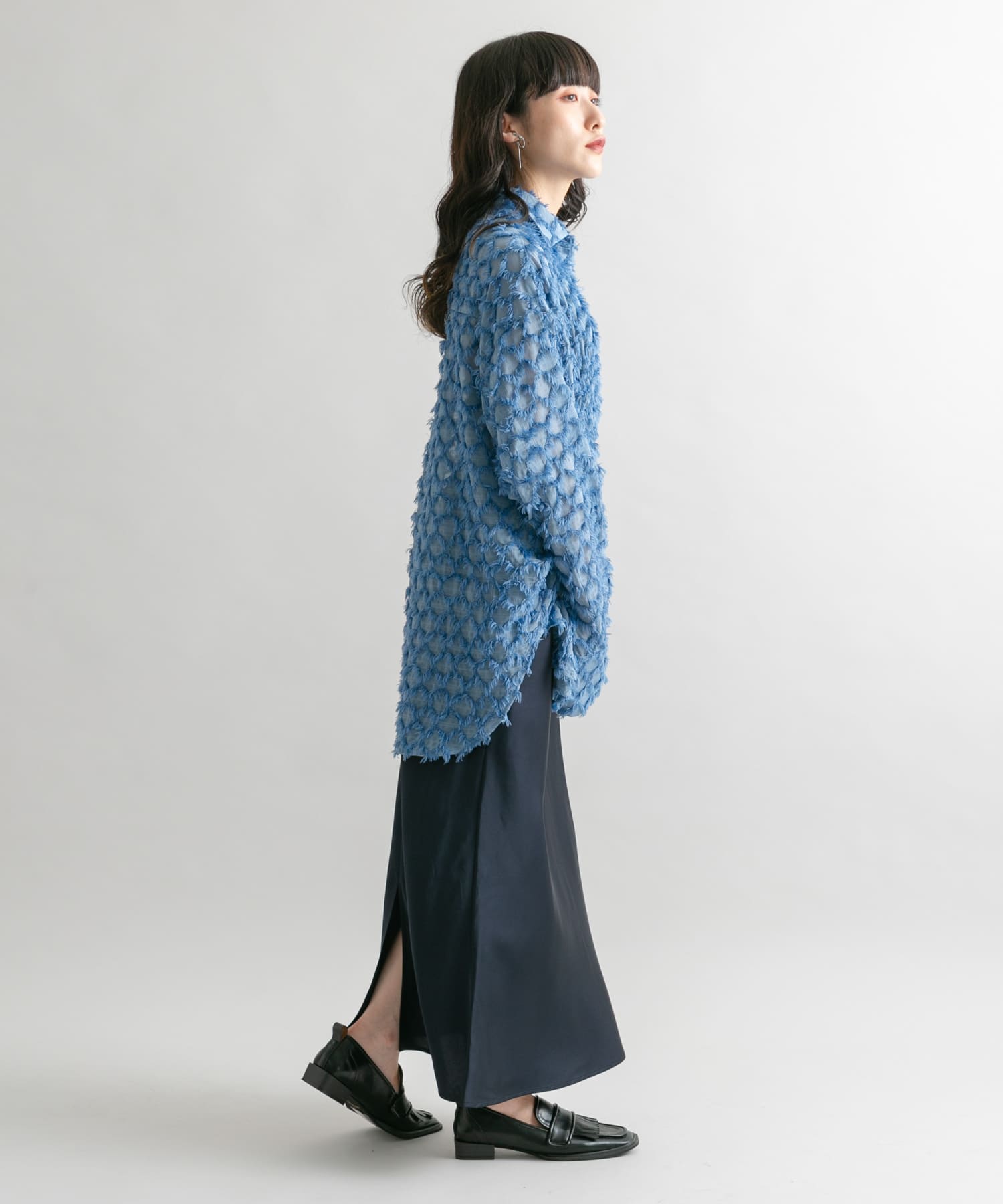 身長：160cm サイズ：one