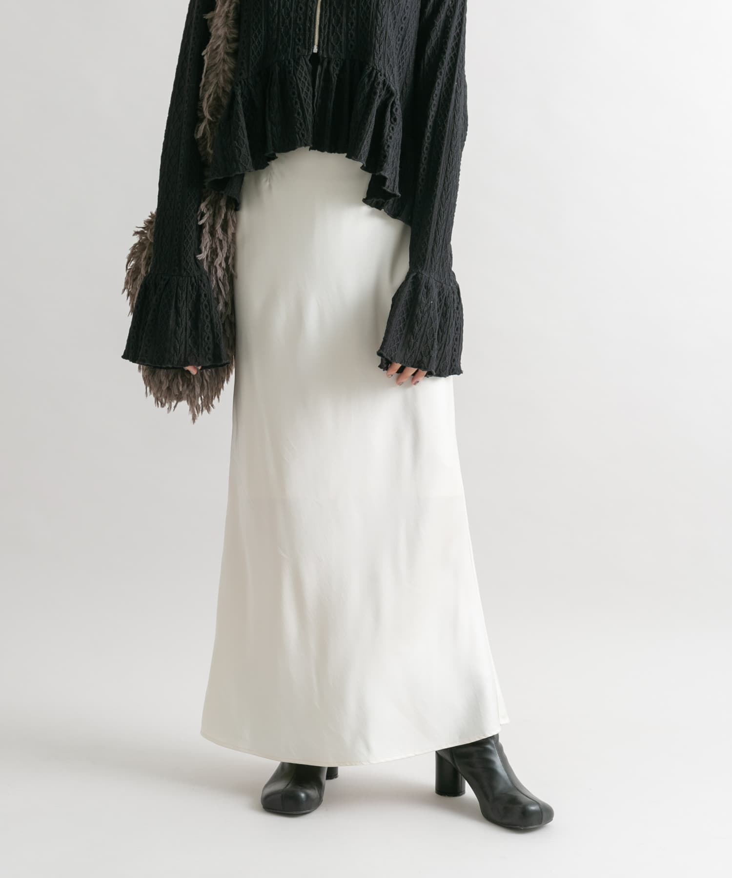 身長：160cm サイズ：one