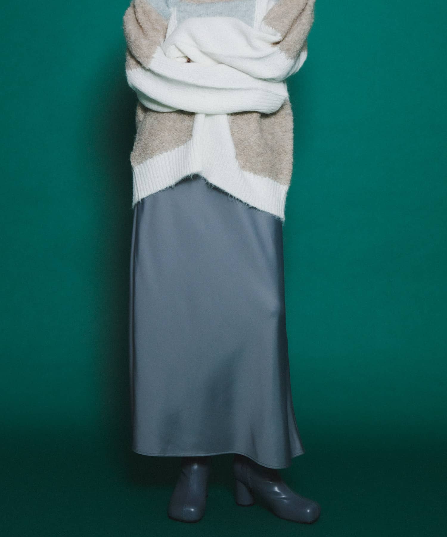 身長：159cm サイズ：one