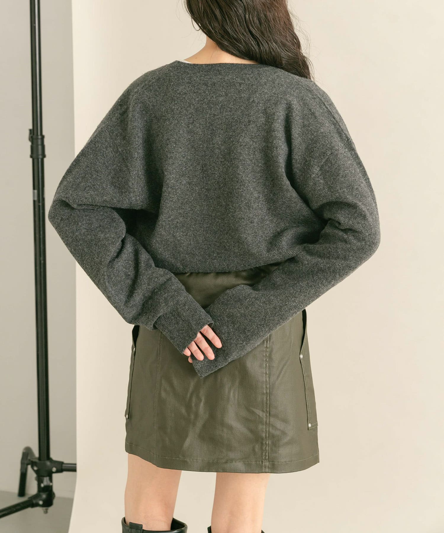 身長：160cm サイズ：one