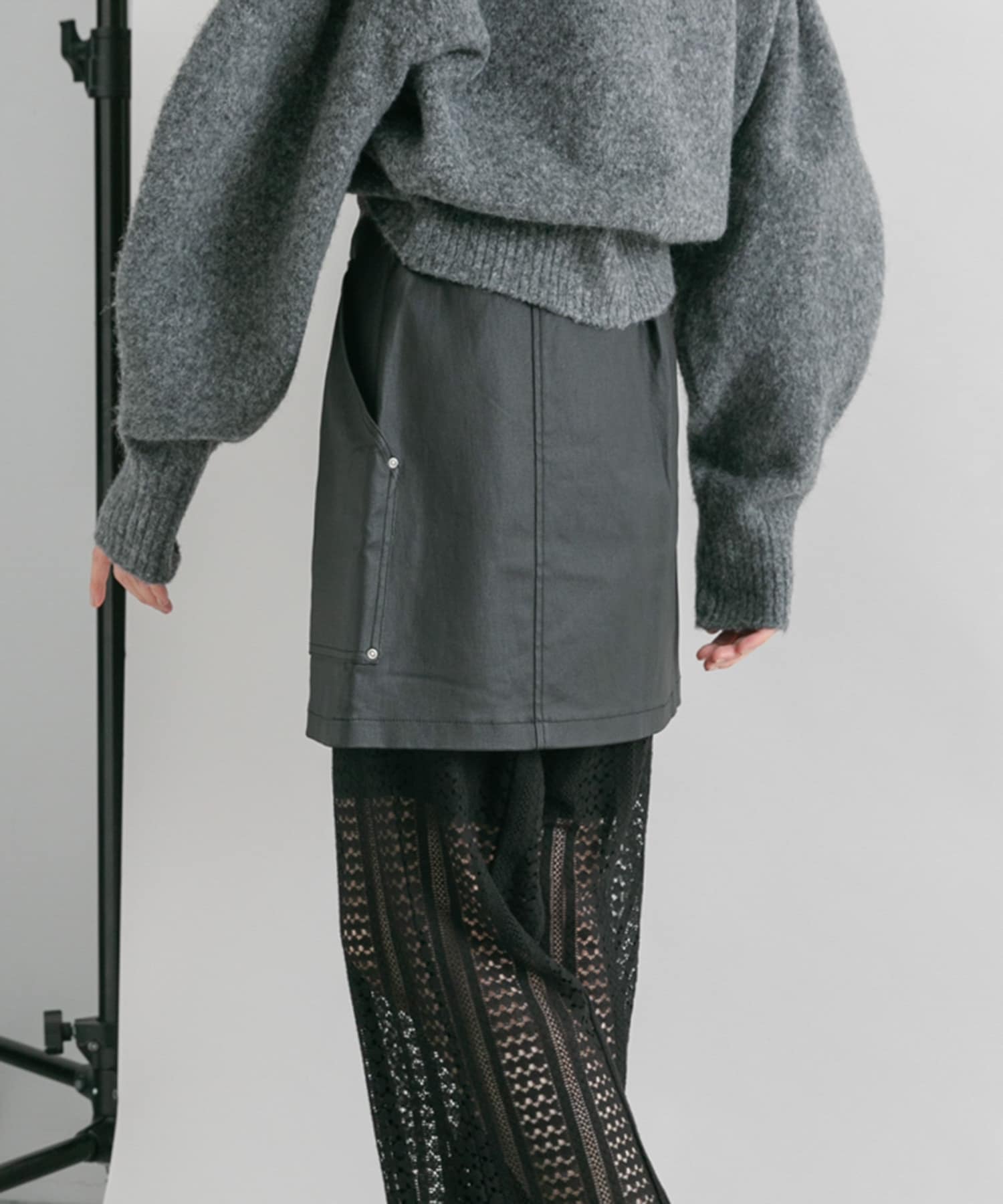 身長：160cm サイズ：one