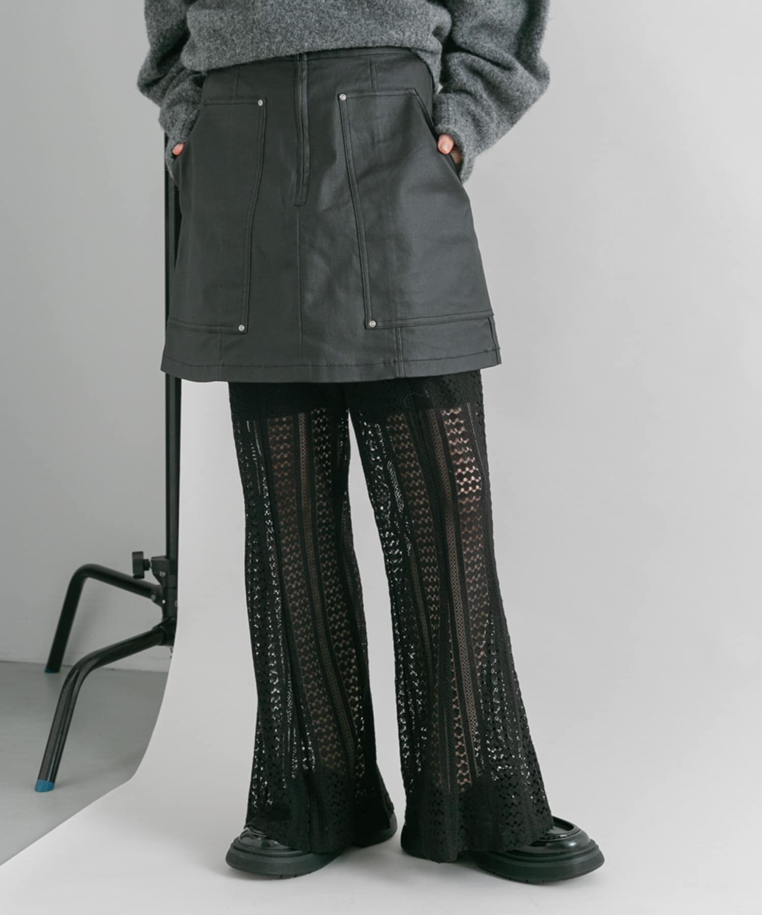 身長：160cm サイズ：one