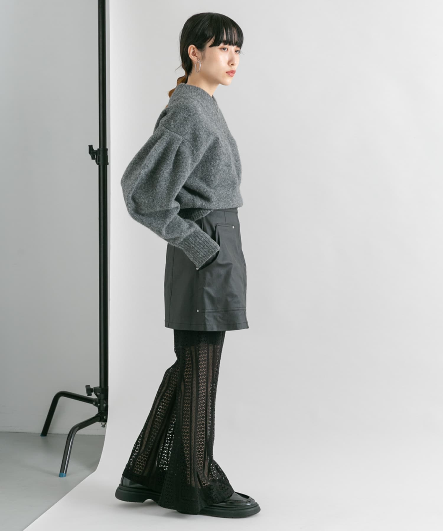 身長：160cm サイズ：one