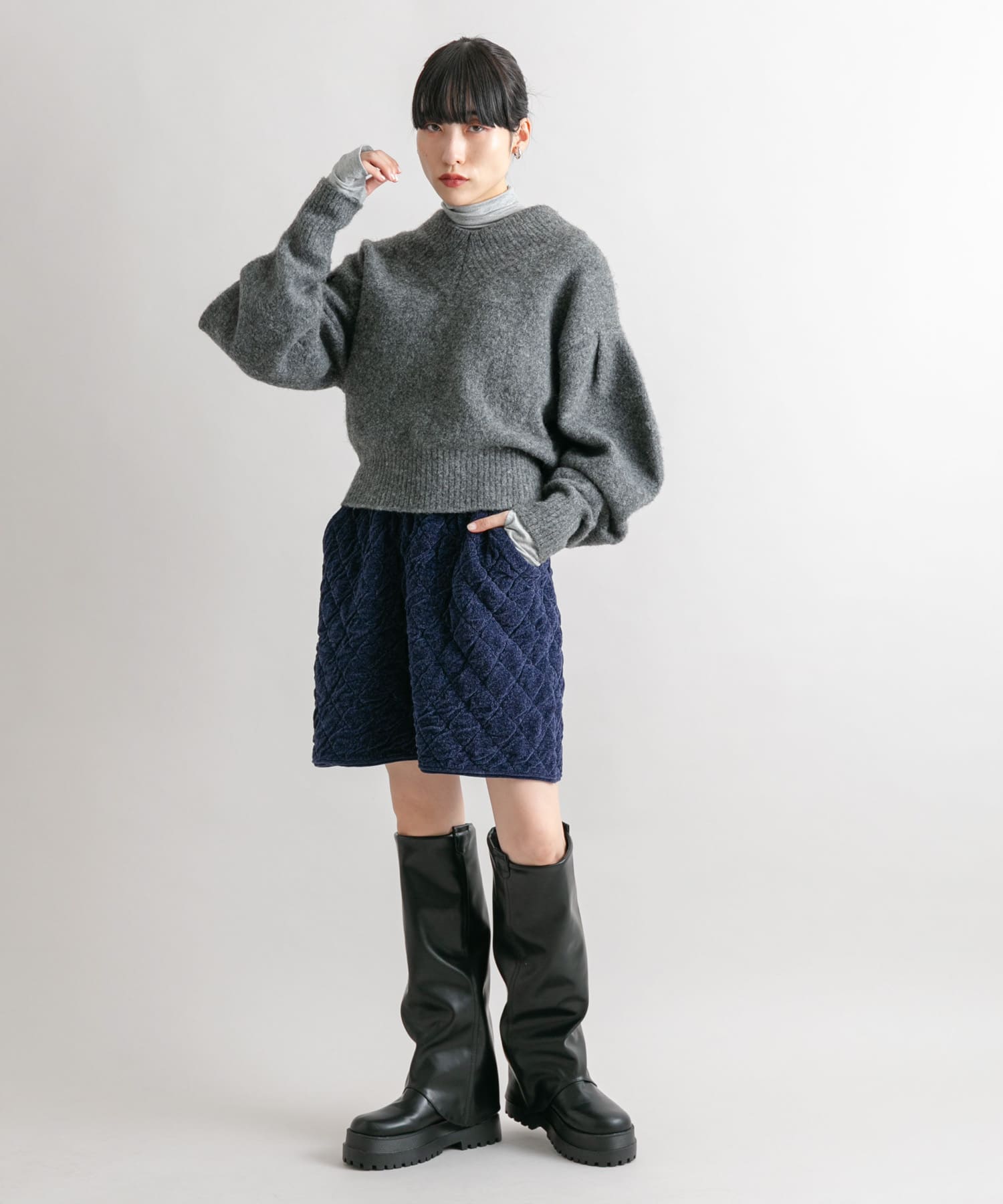 身長：160cm サイズ：one