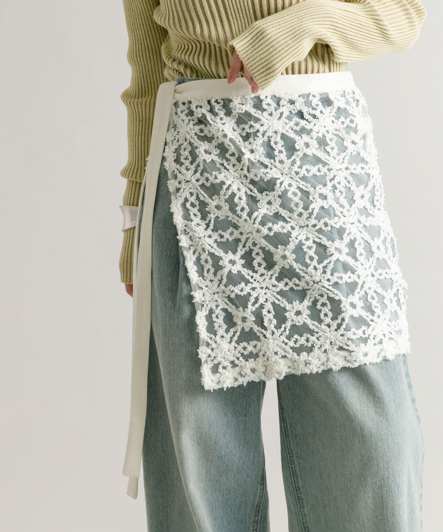 身長：160cm サイズ：one