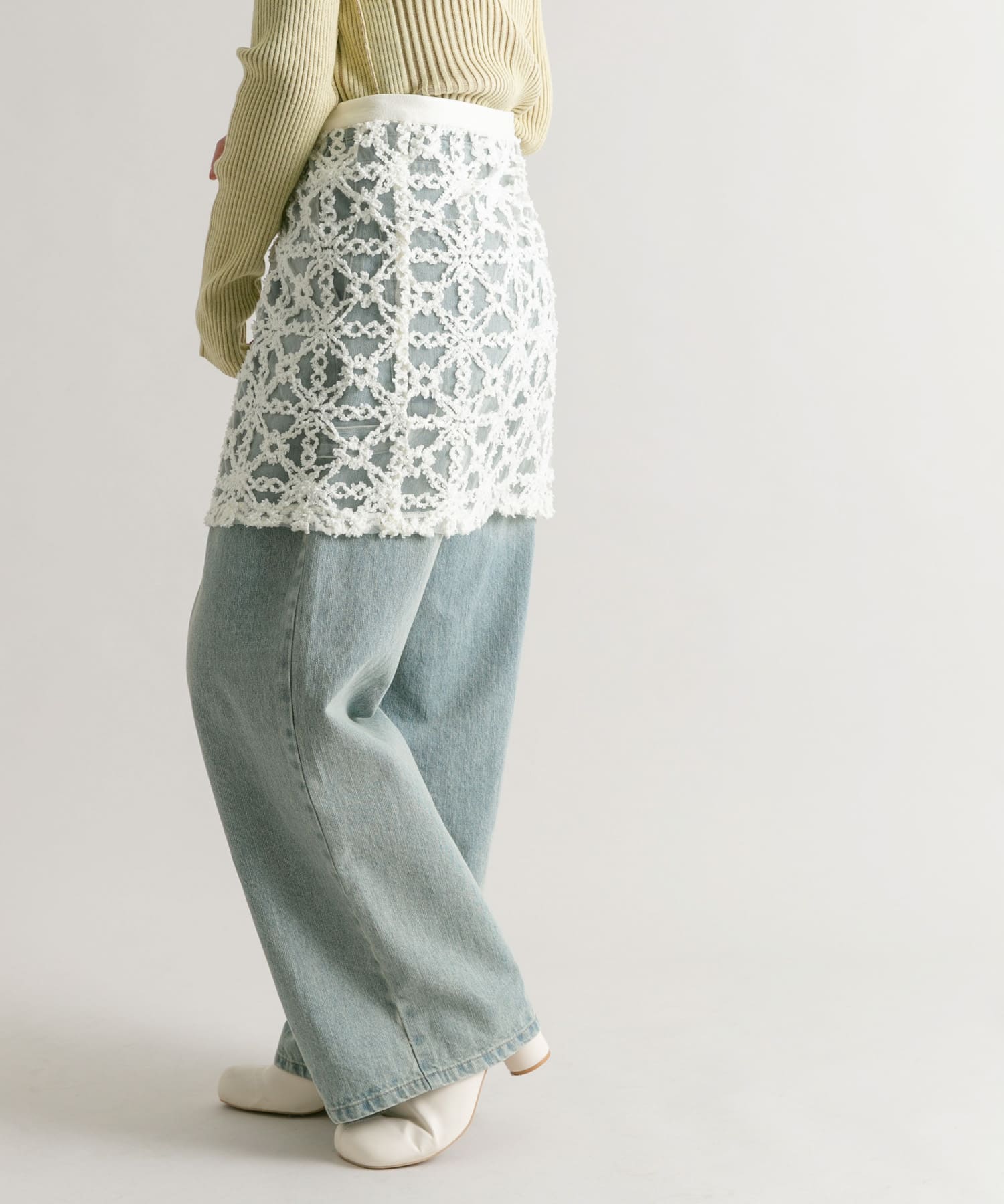 身長：160cm サイズ：one