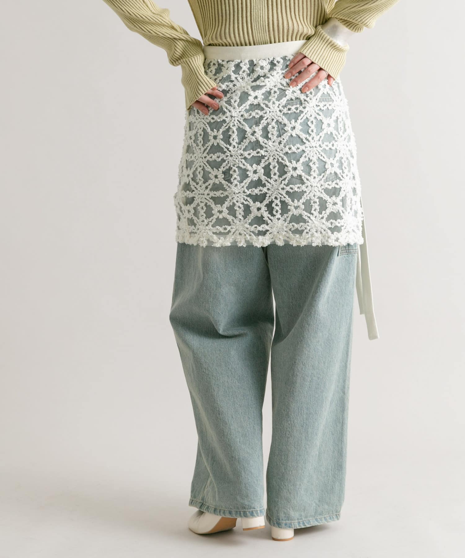 身長：160cm サイズ：one