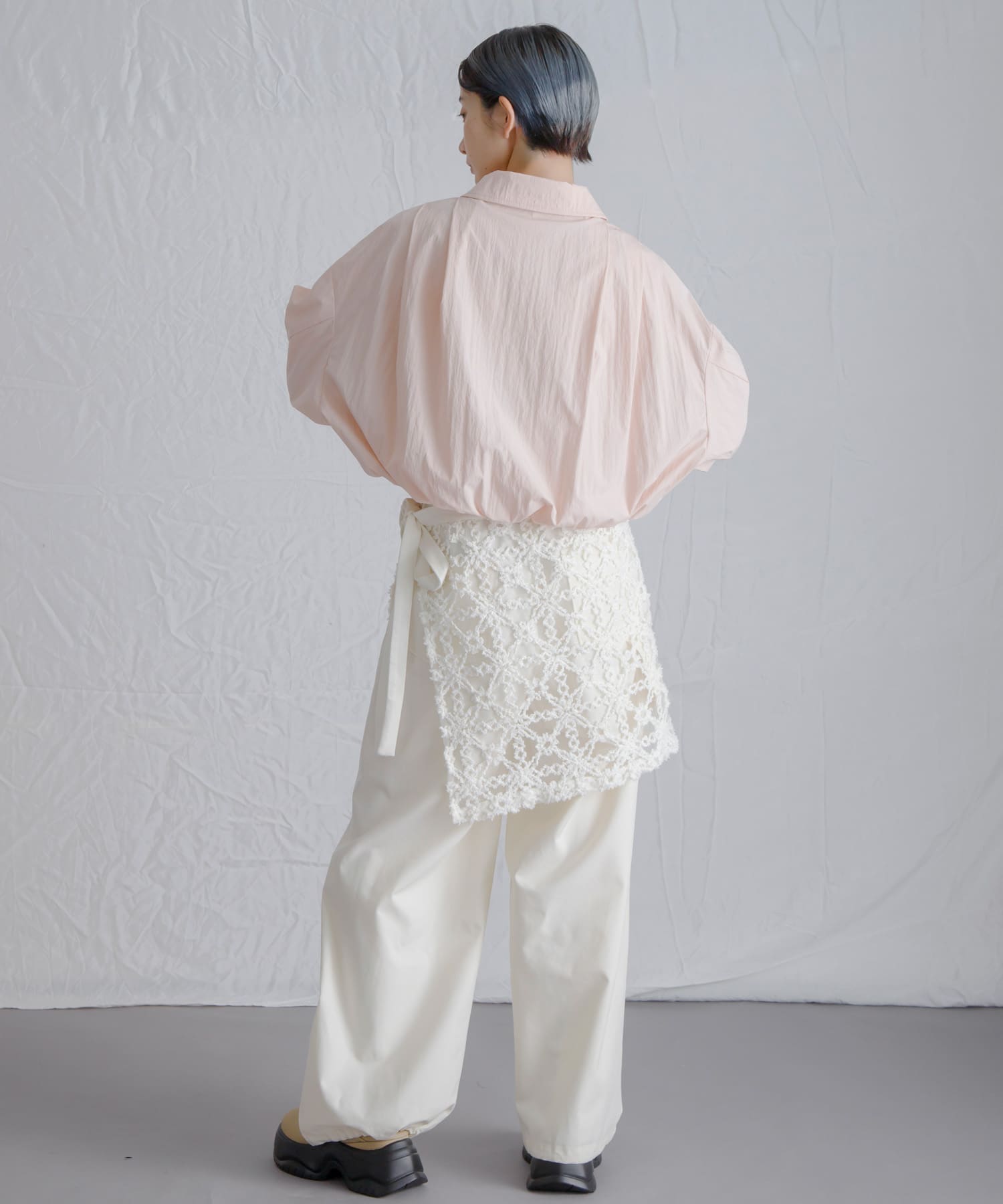 身長：159cm サイズ：one